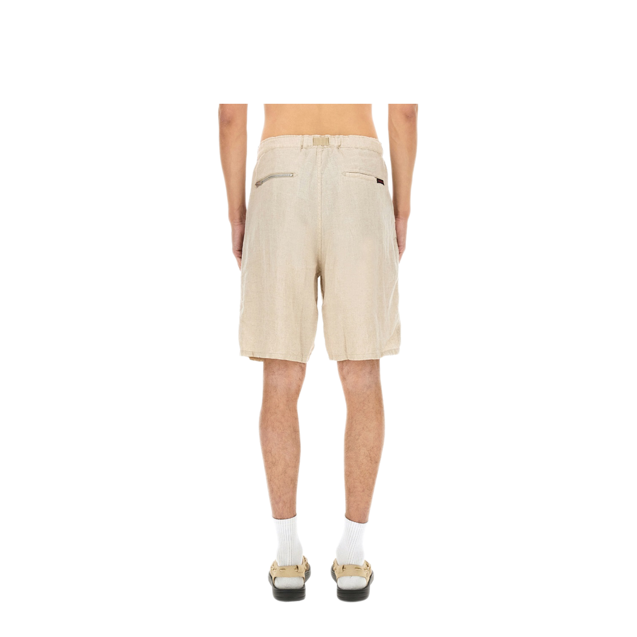MAYFEYR - UNDERCOVER - Linen Shorts - UC1E4518NATURAL
