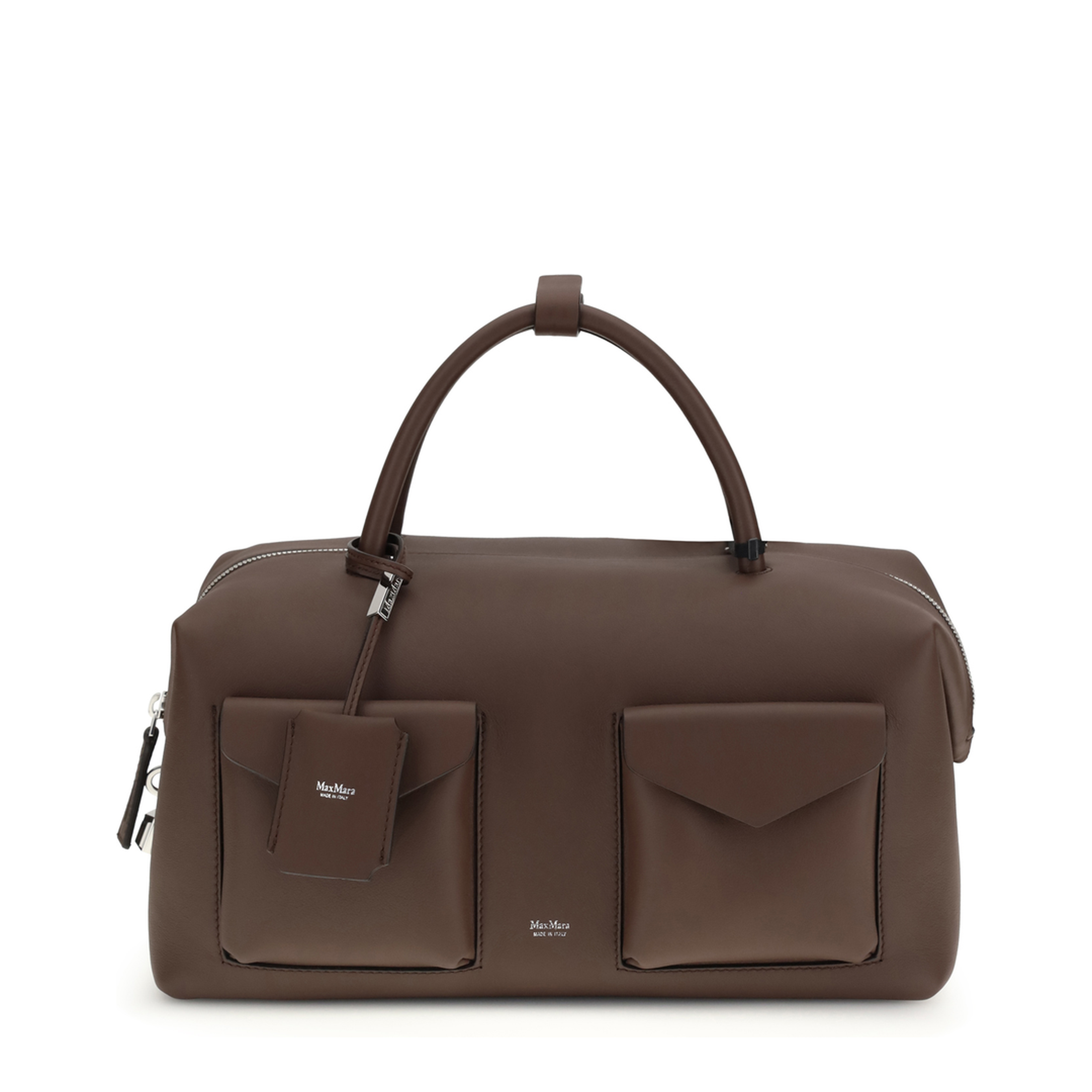MAYFEYR - Max Mara - Holdall Cargo Leather Handbag - 2614511011600