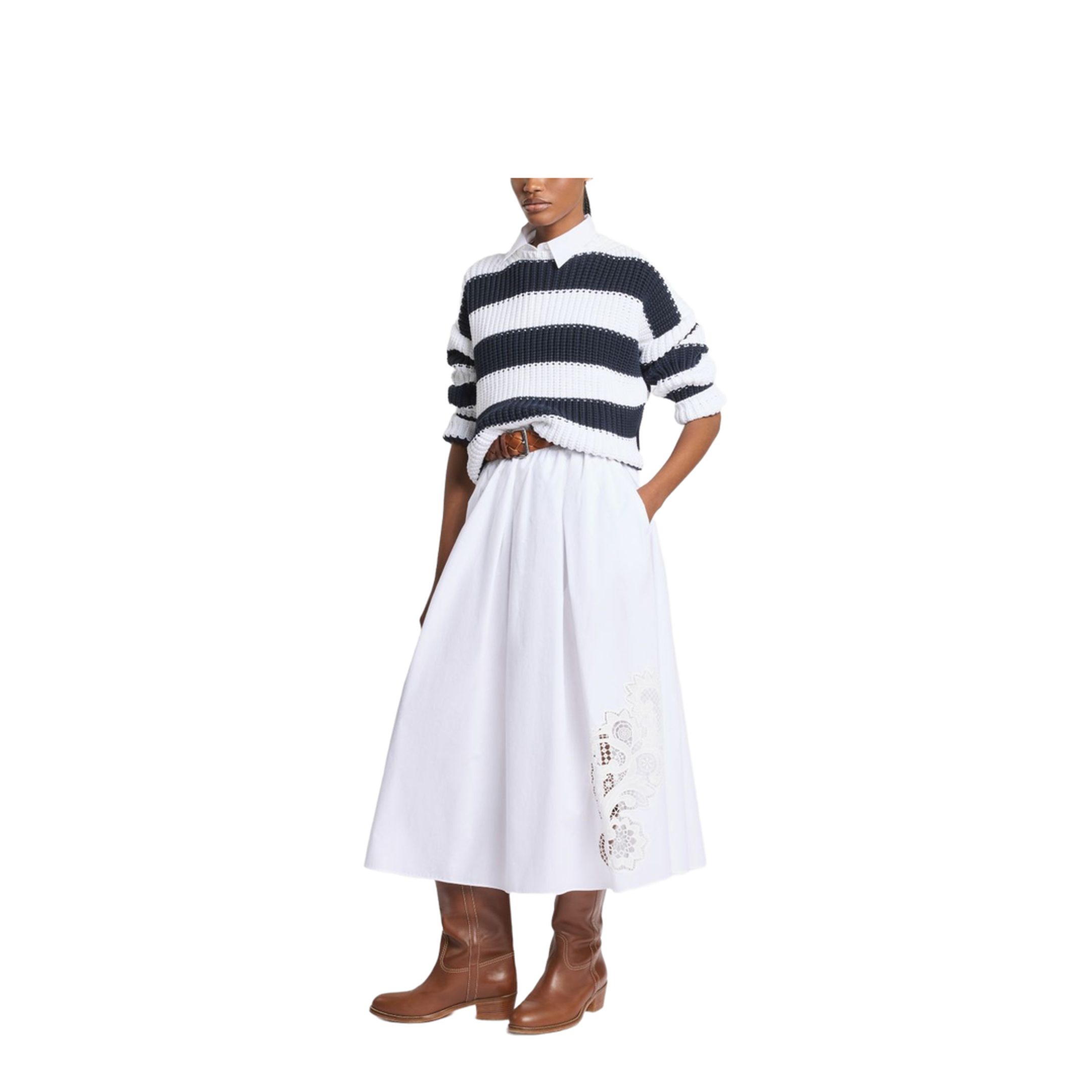 MAYFEYR - Fay - Skirts White - NXW9252550RZDHB001
