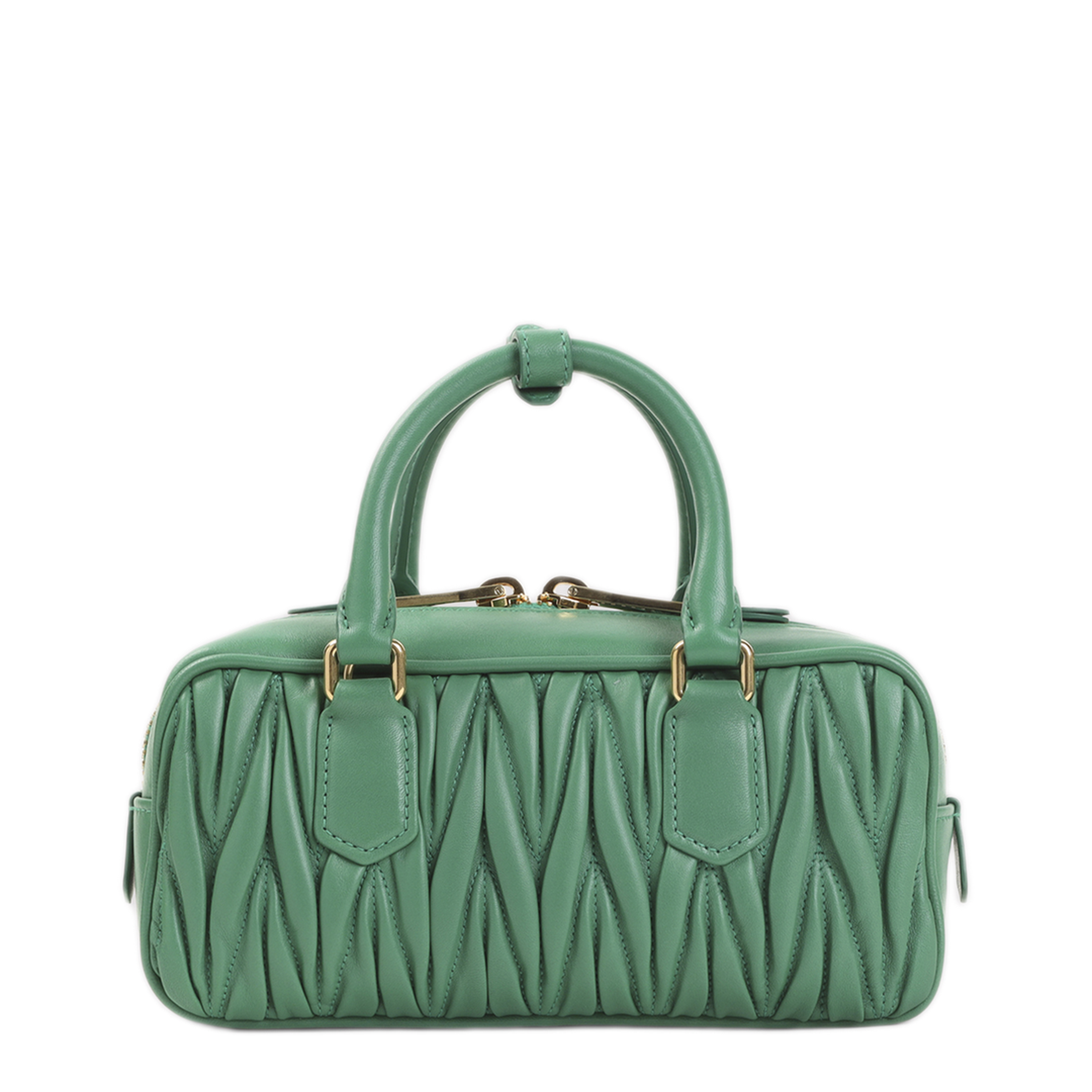 MAYFEYR - Miu Miu - Lamb Leather Handbag - 5BB142VOONAN88F0458