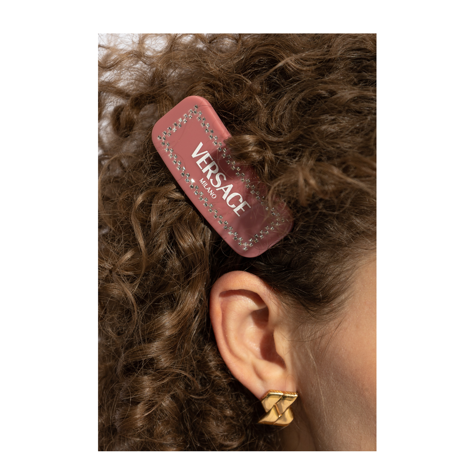 Mini Crystal Hair Clip
