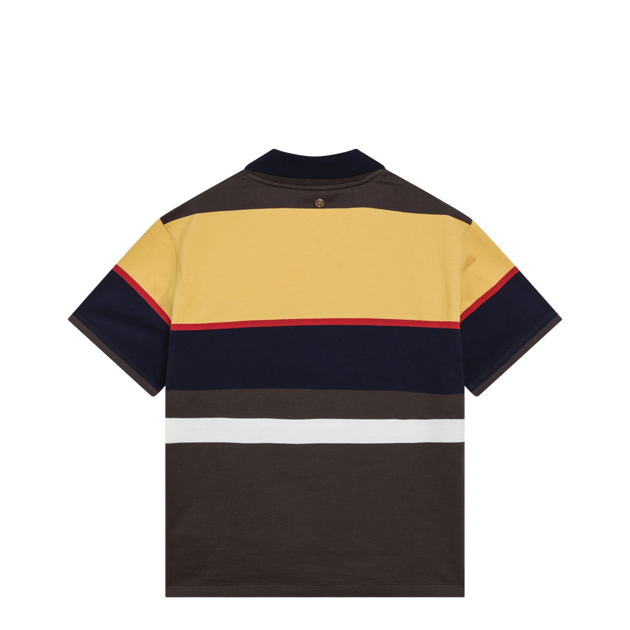 Men's Multicolor Striped Cotton T-Shirt