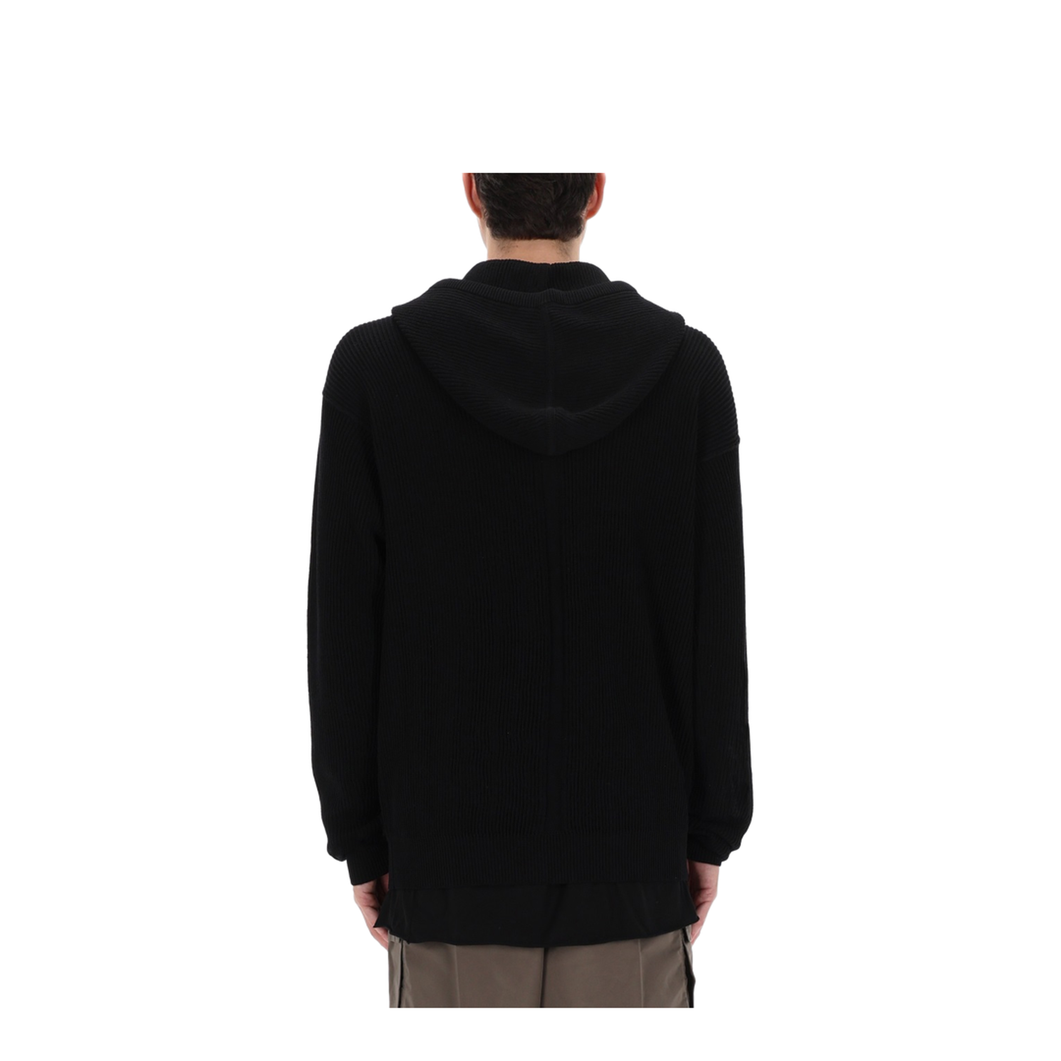 Zipper Hooded Shirt