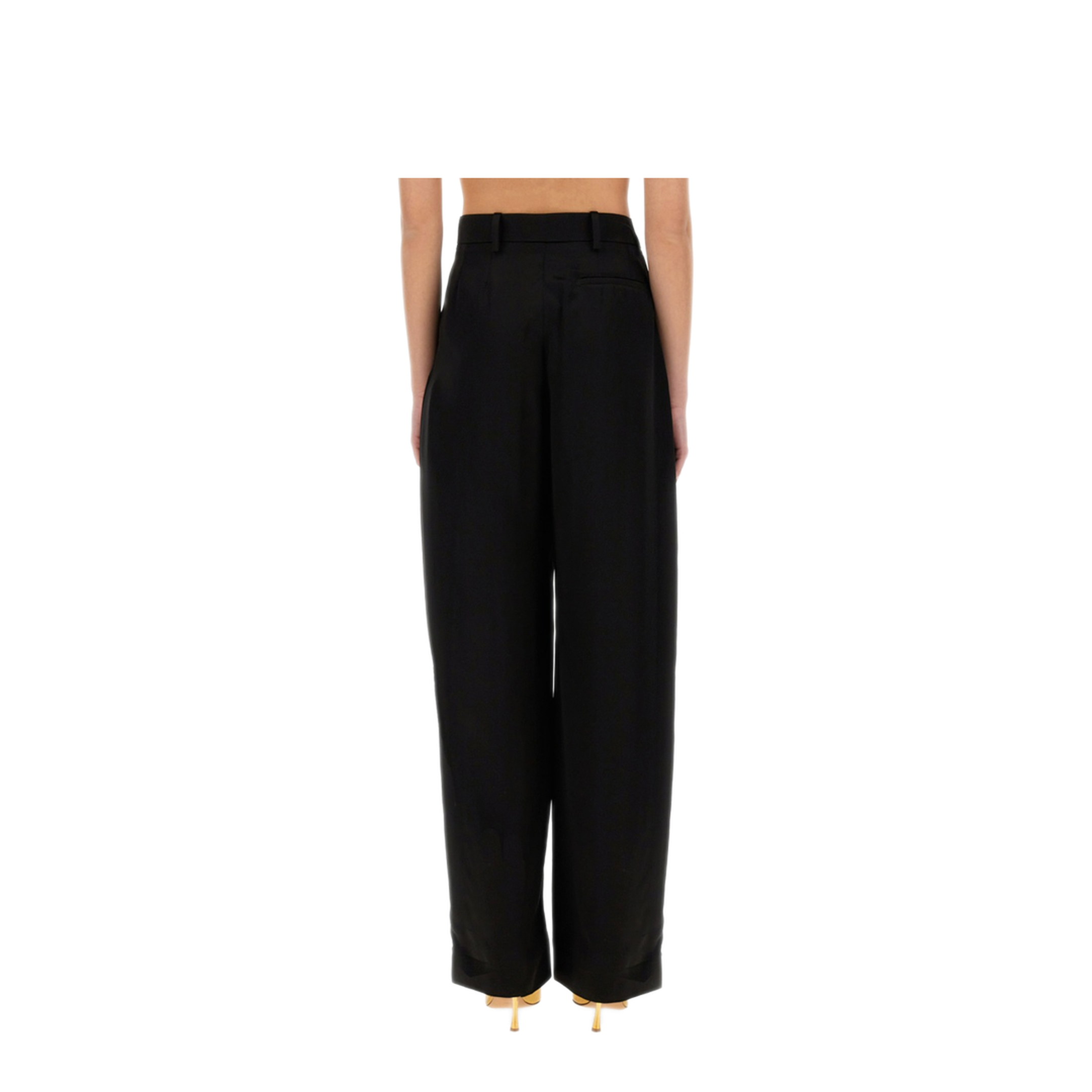 MAYFEYR - NINA RICCI - Wide Leg Pants With Pleat - 25PCPA002VI0530U9000