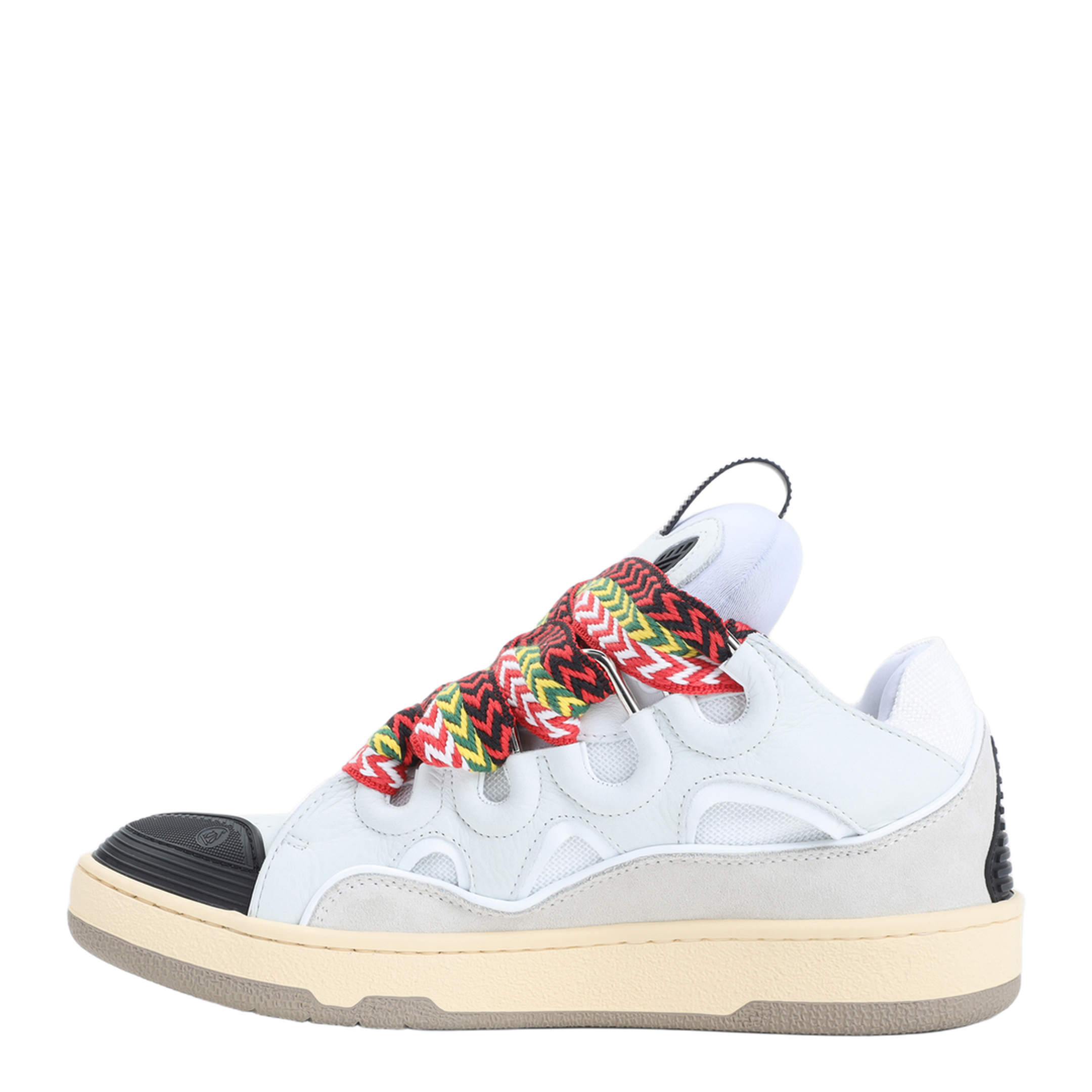 MAYFEYR - Lanvin - Leather Curb Sneakers - FUSKDK12DRA3P26