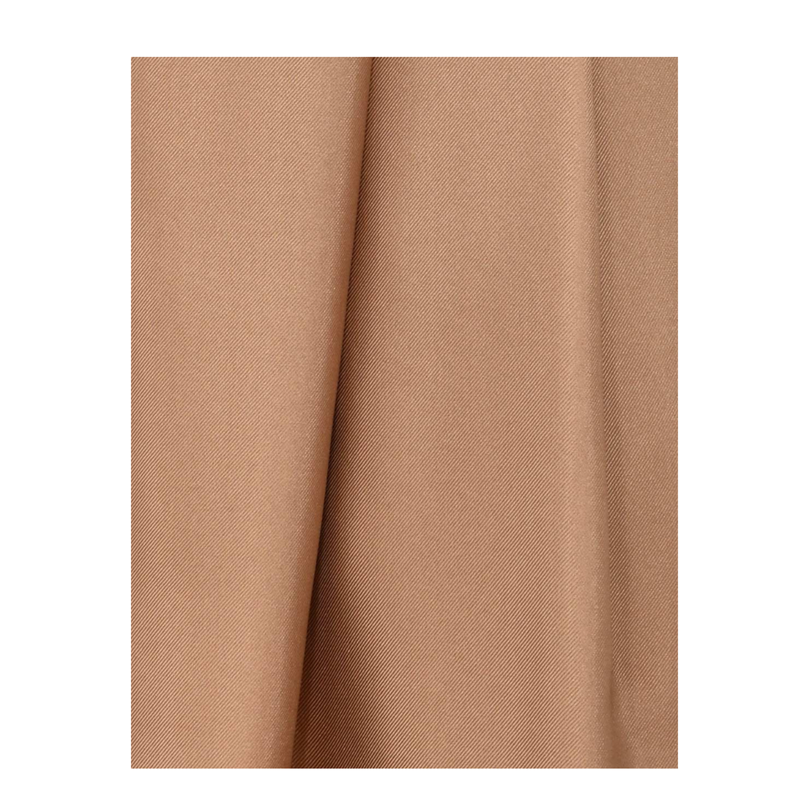 Camel Satin Wide-leg Pant