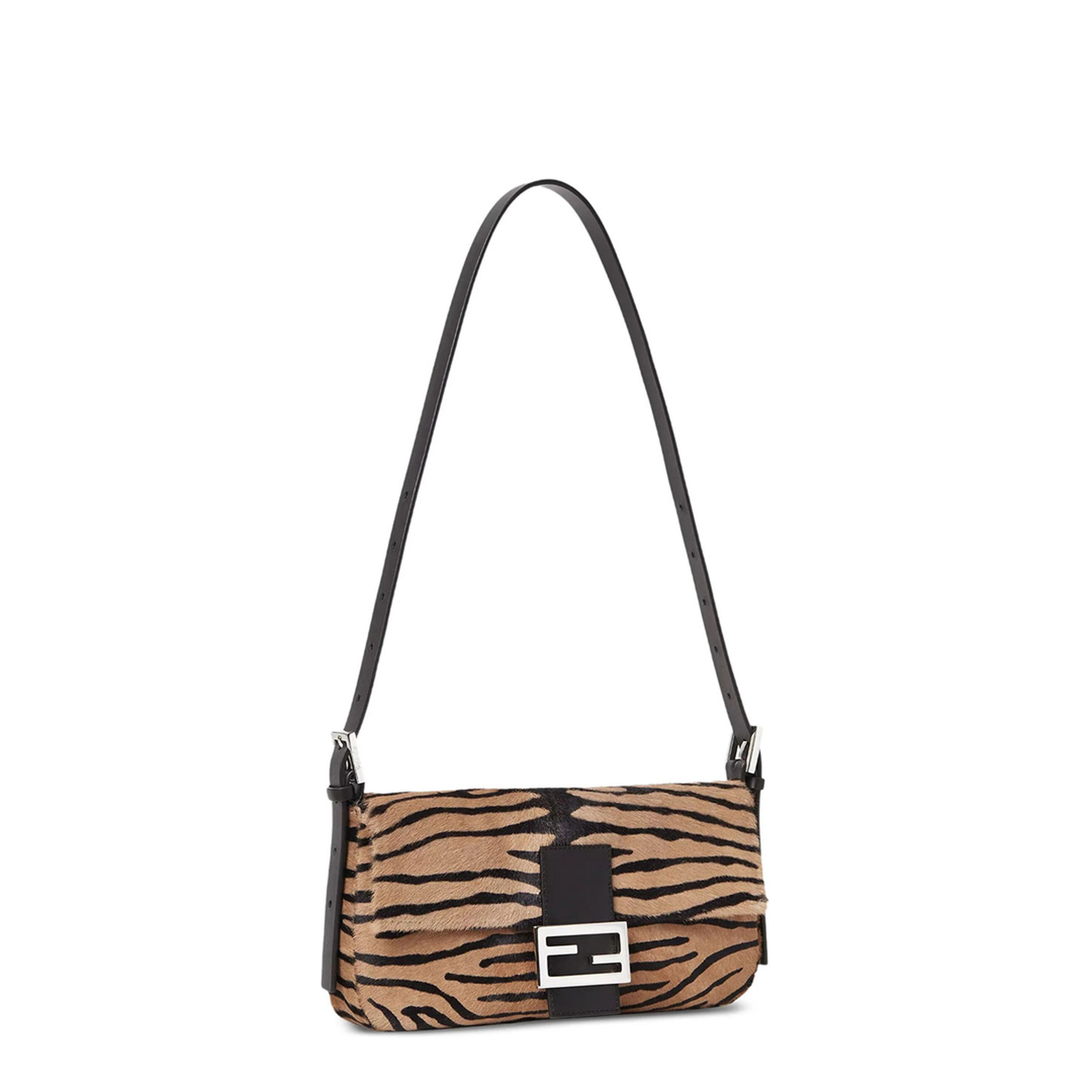 MAYFEYR - Fendi - Baguette Re Edition In Leather Effect Tiger Print - 8BR850B16B