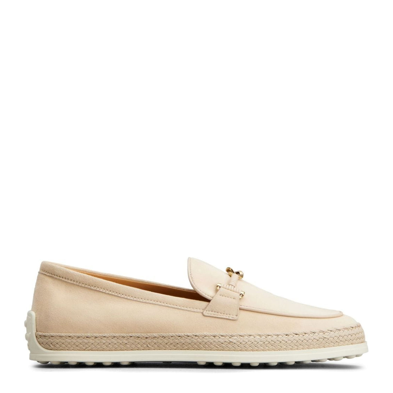 Gomma Leather Loafers in Sand Beige
