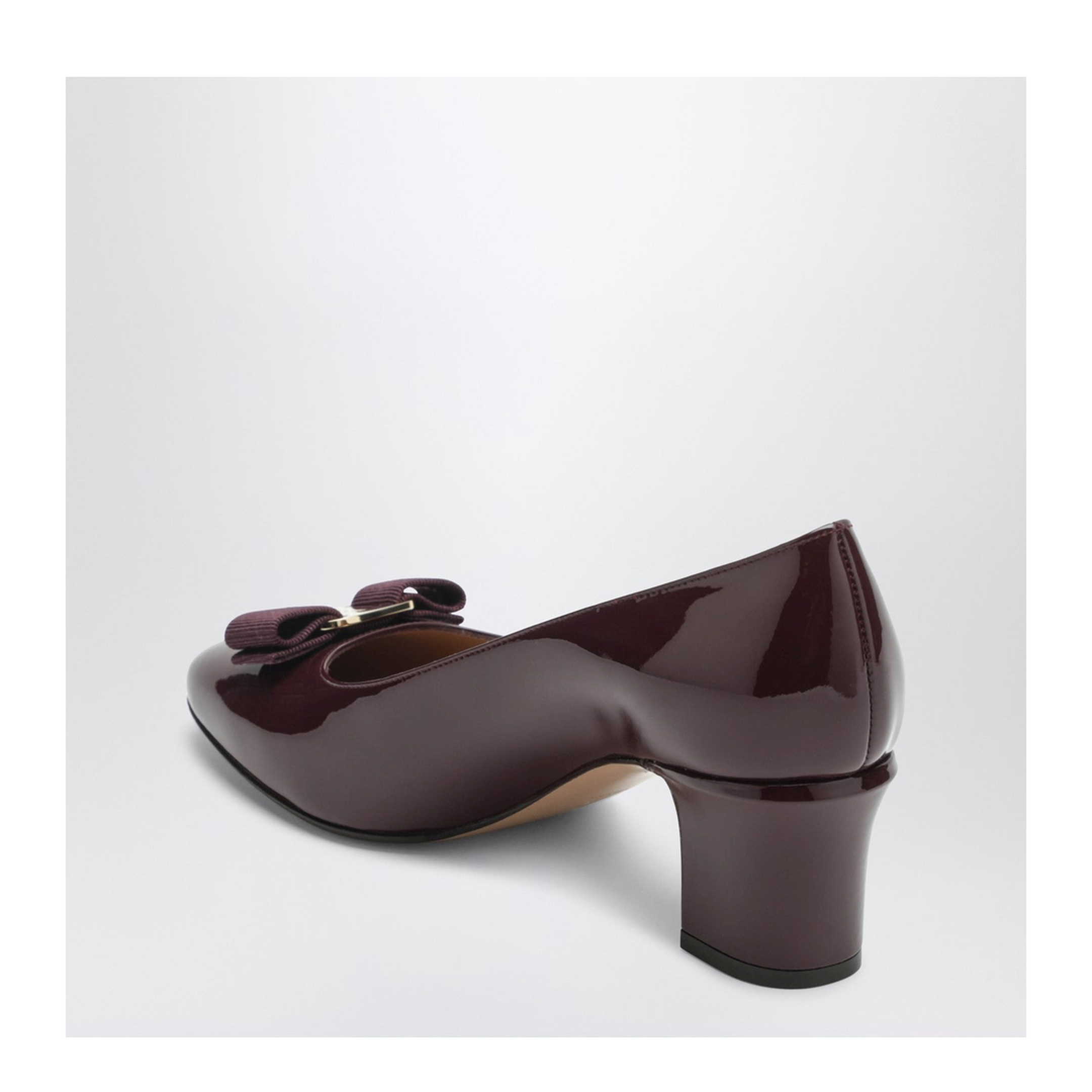 Plum Vara Bow Pumps