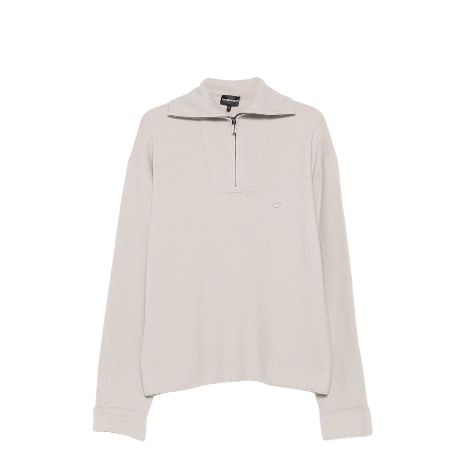 Silk & Nylon Wool Turtle-Neck Jumper