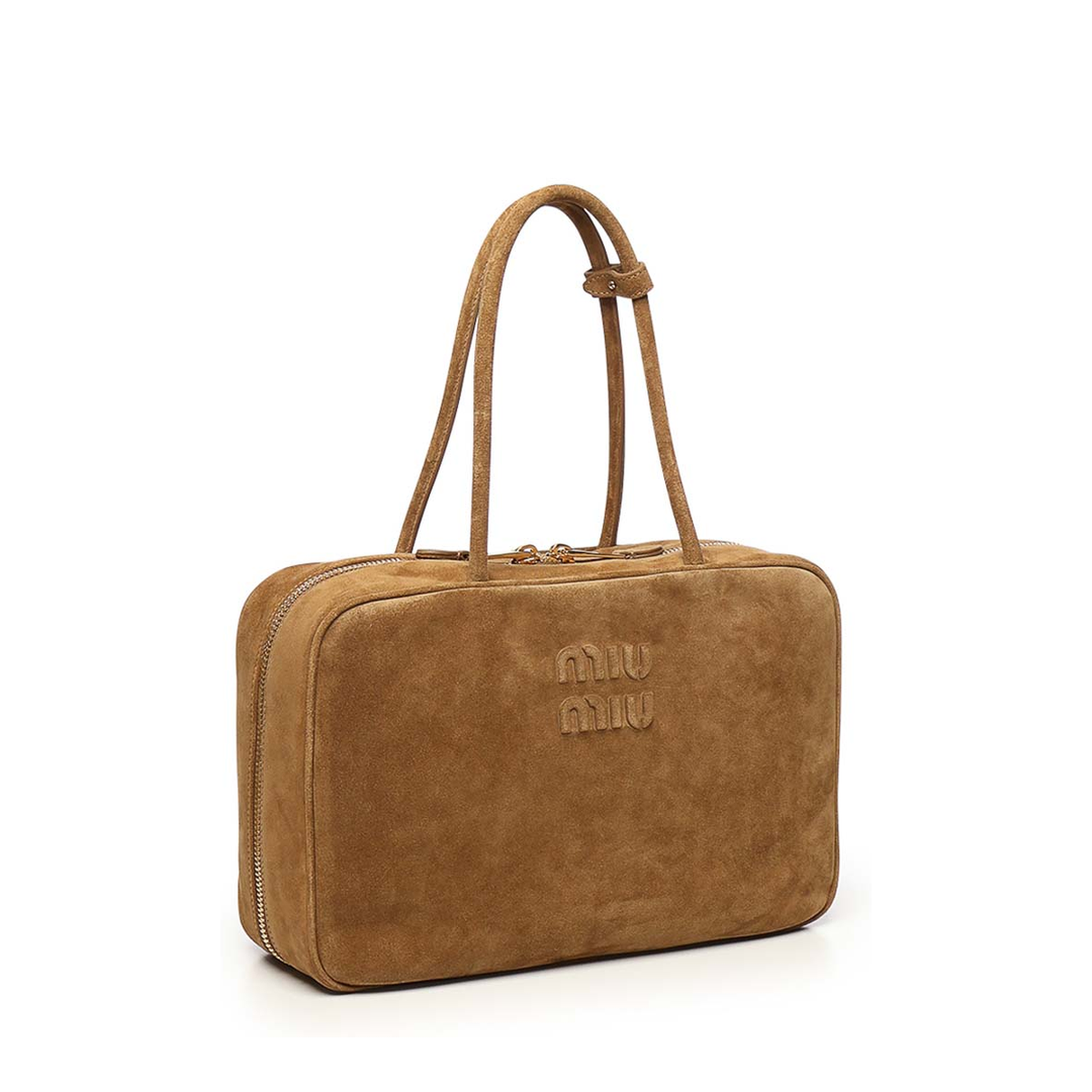 MAYFEYR - Miu Miu - Beau Suede Bag - 5BB1172CSSF0393