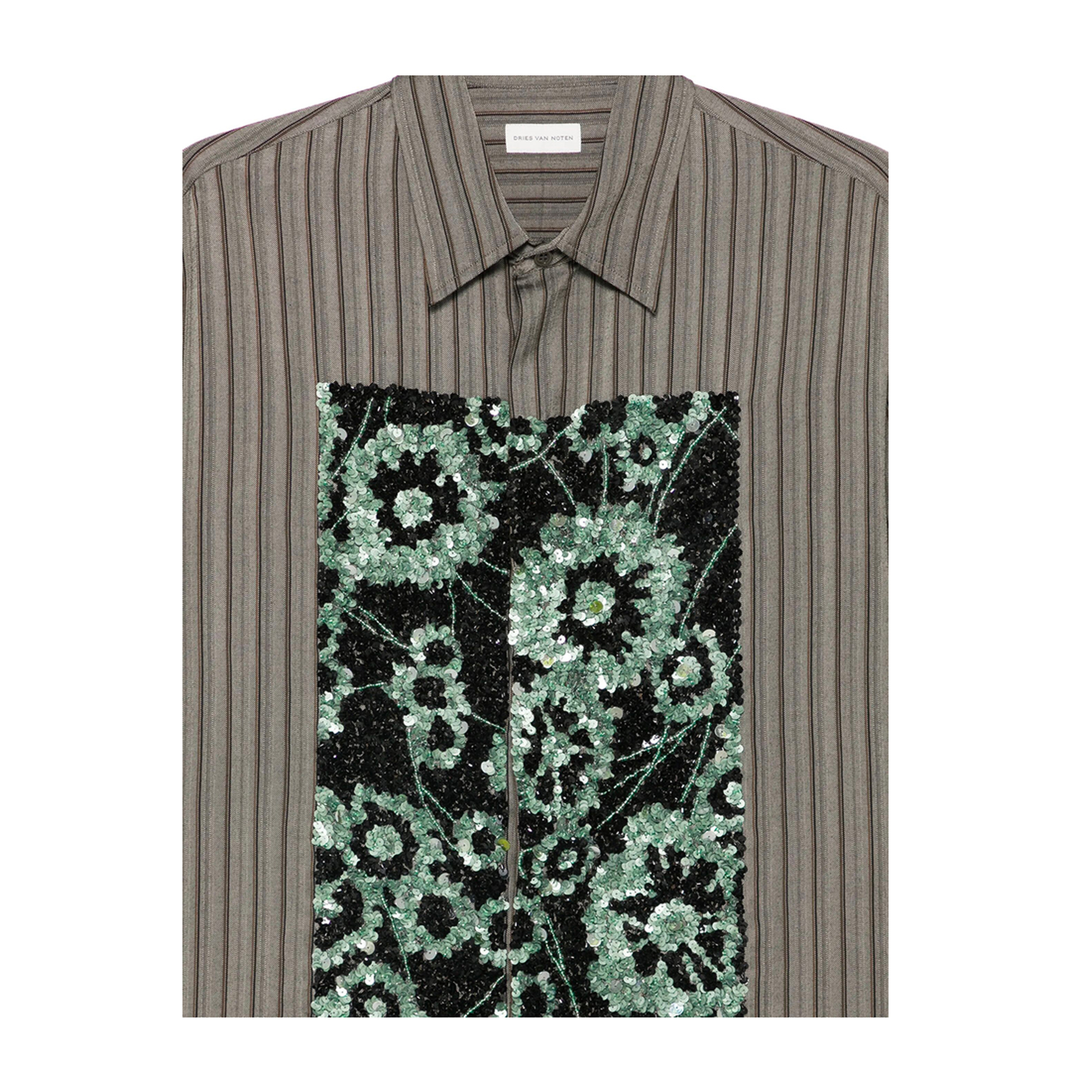 MAYFEYR - Dries Van Noten - Caper Emb Shirt - 0207163067802