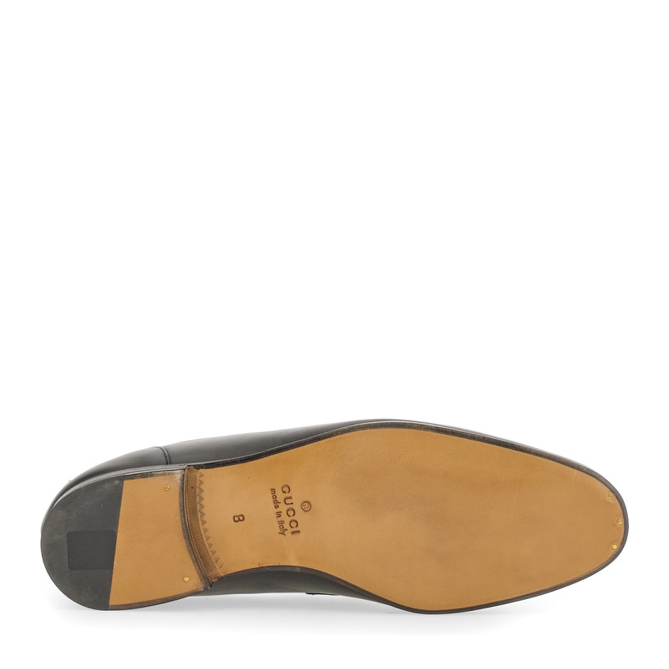 Black Leather Jordaan Loafer