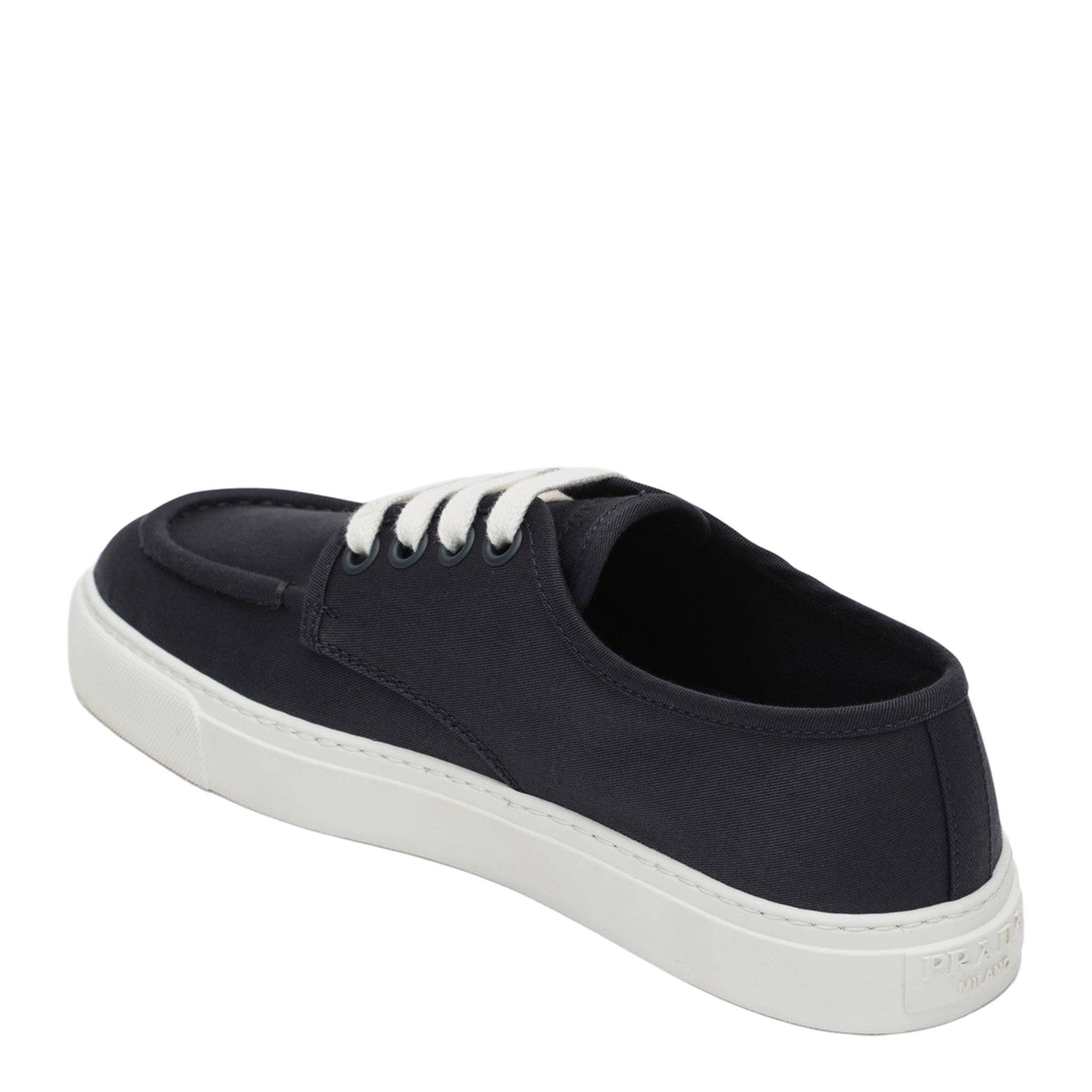 Sneakers Navy Blue in Cotton Canvas