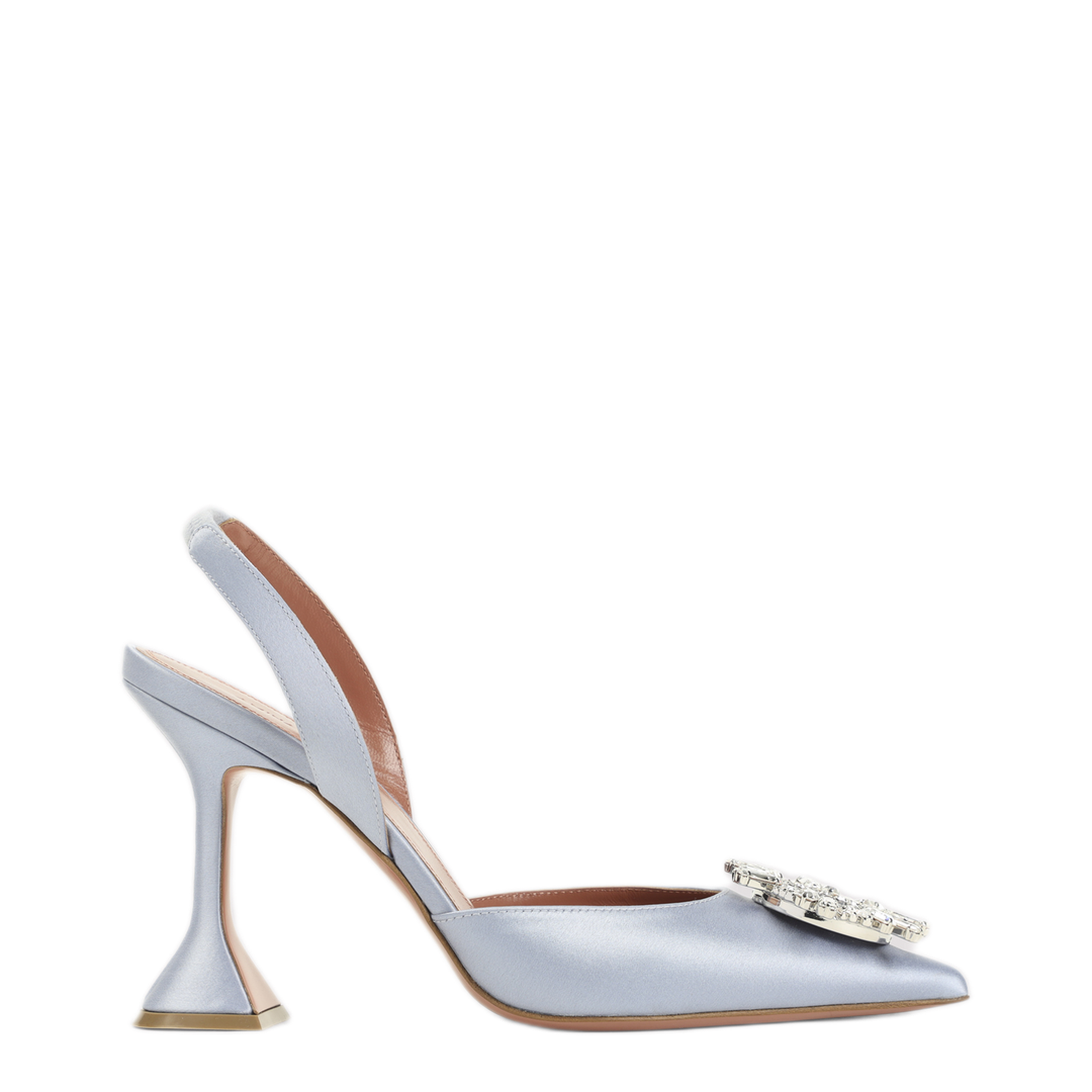 MAYFEYR - Amina Muaddi - Begum Sling 95 Mules - 16S365884BEGLILAC