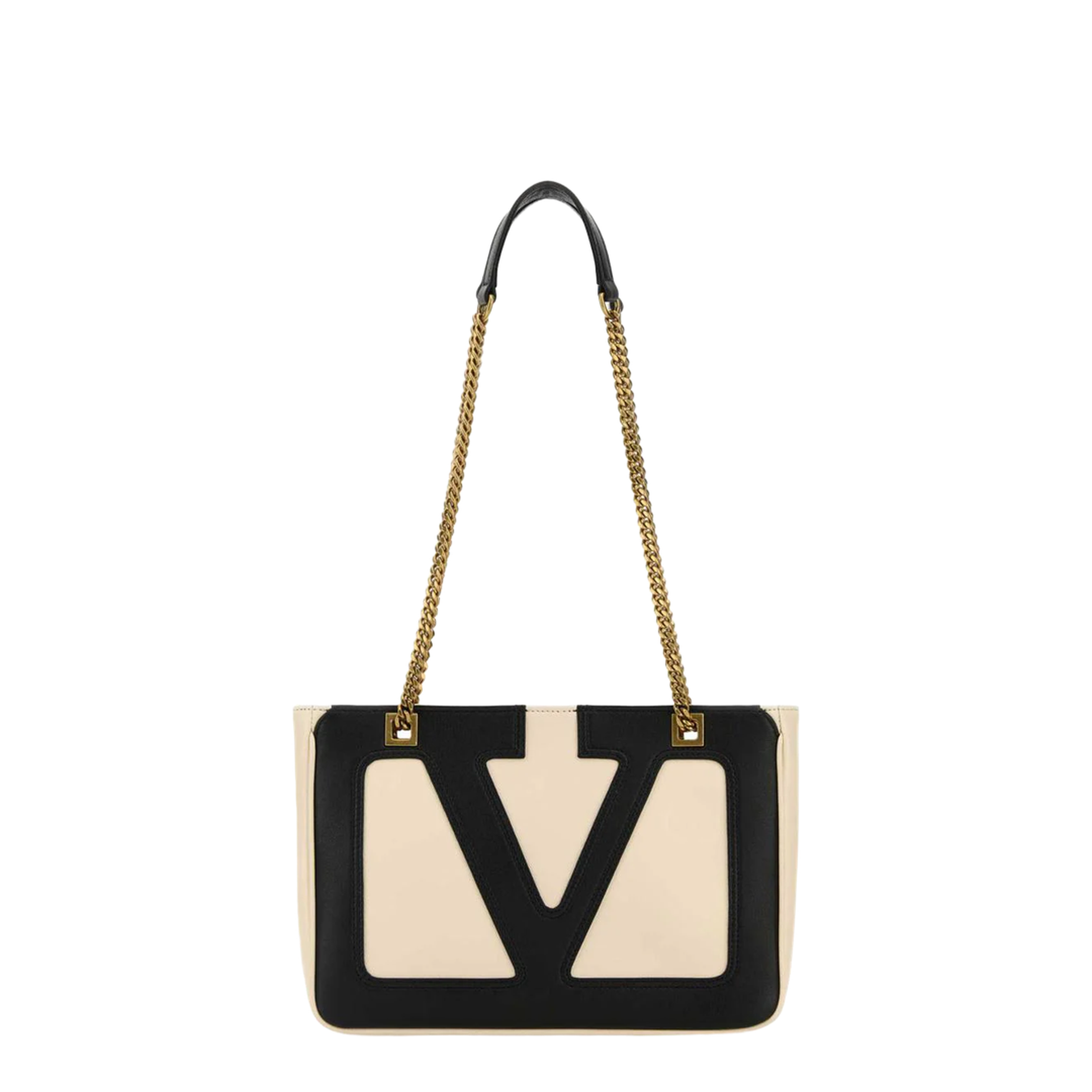 Ivory Nappa Leather Small Viva Superstar Shoulder Bag