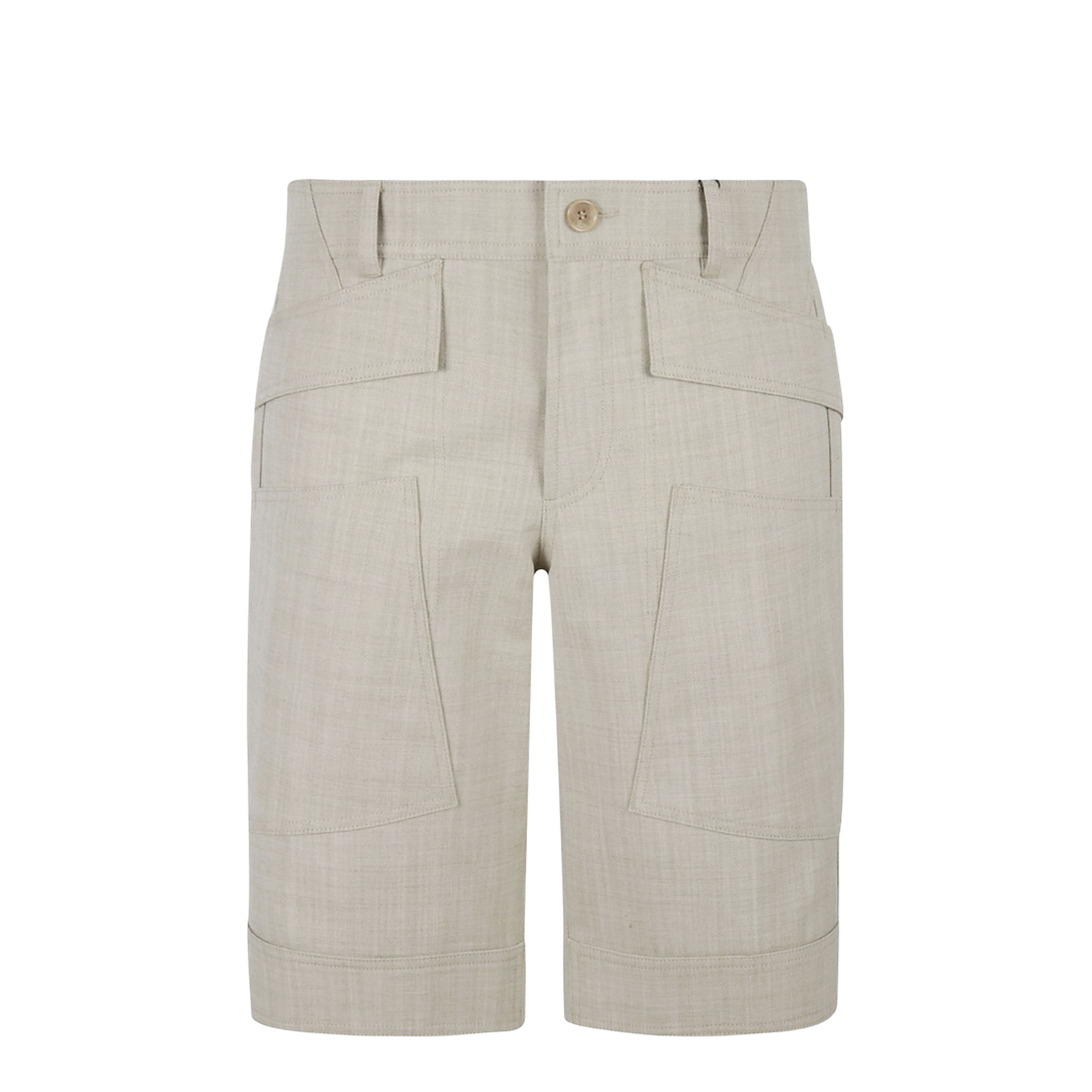 Grain De Poudre Wool Bermuda Shorts