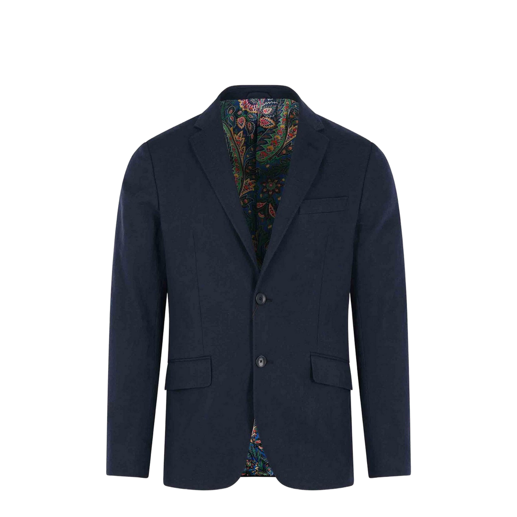 Button Up Blazer Blue