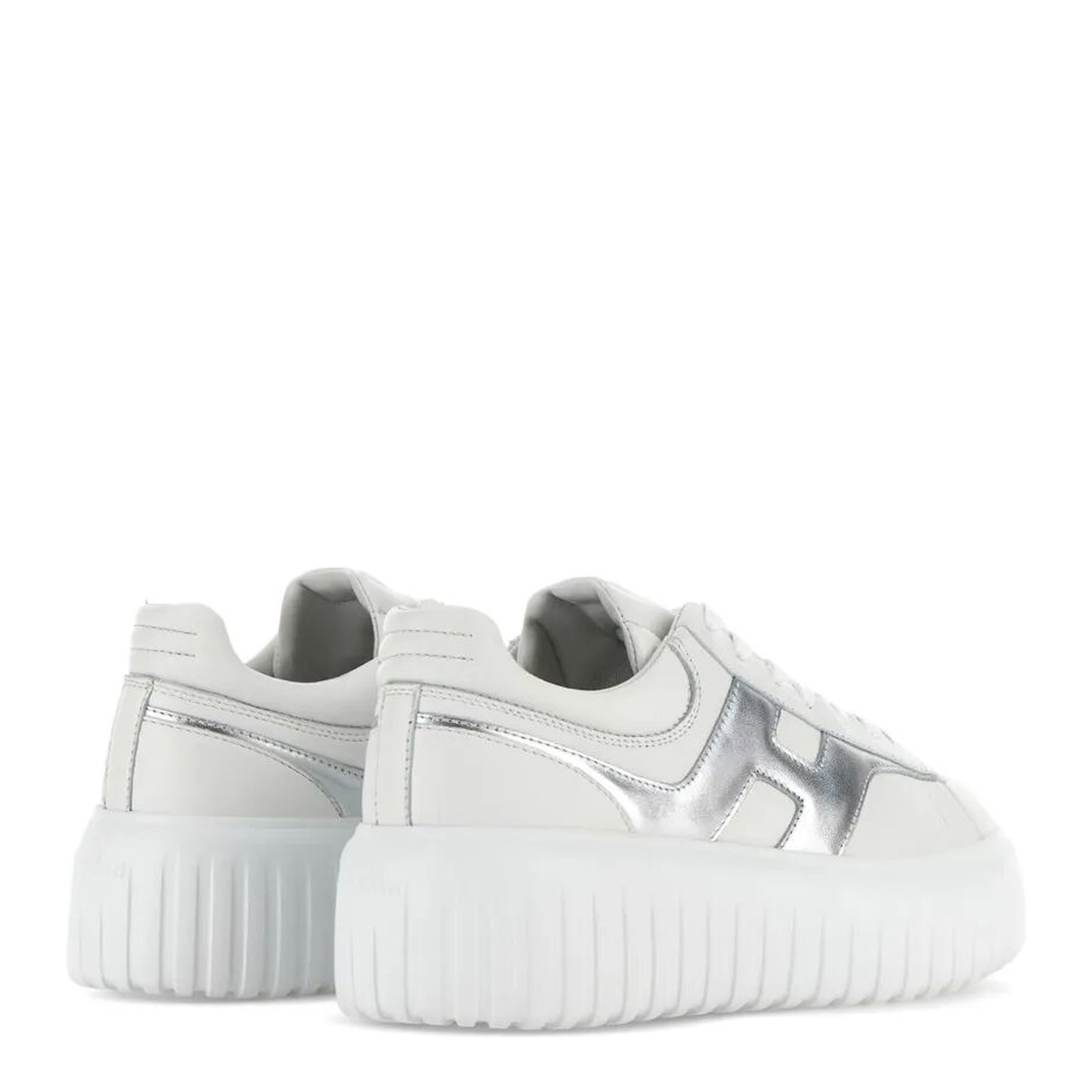 MAYFEYR - Hogan - Striped Nappa Leather Sneakers - HXW6450FE91NCS