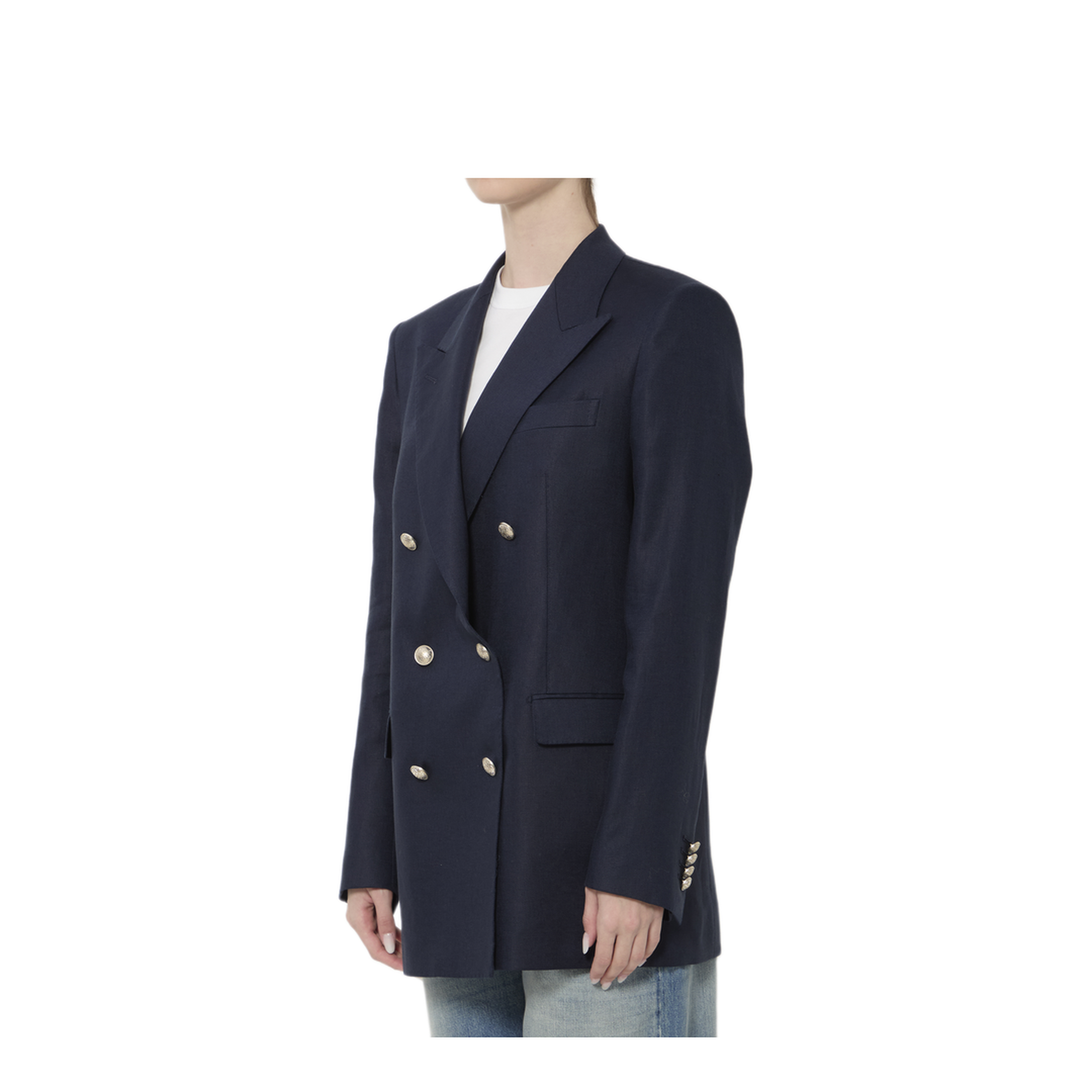 MAYFEYR - Tagliatore - Double Breasted Linen Jacket - JJASMINE340021387