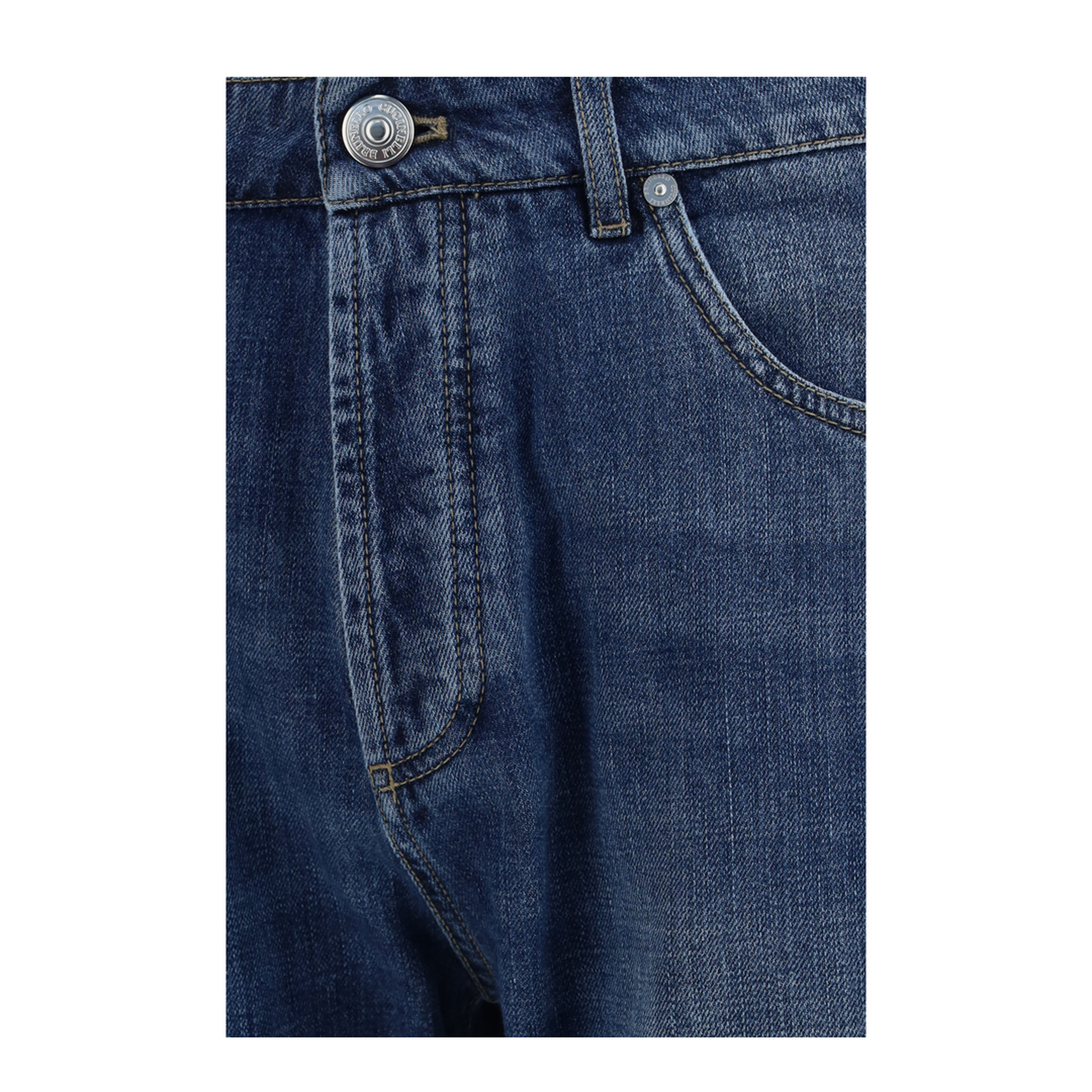 MAYFEYR - Brunello Cucinelli - Straight Five-Pocket Jeans In Cotton - M0Z37X1290