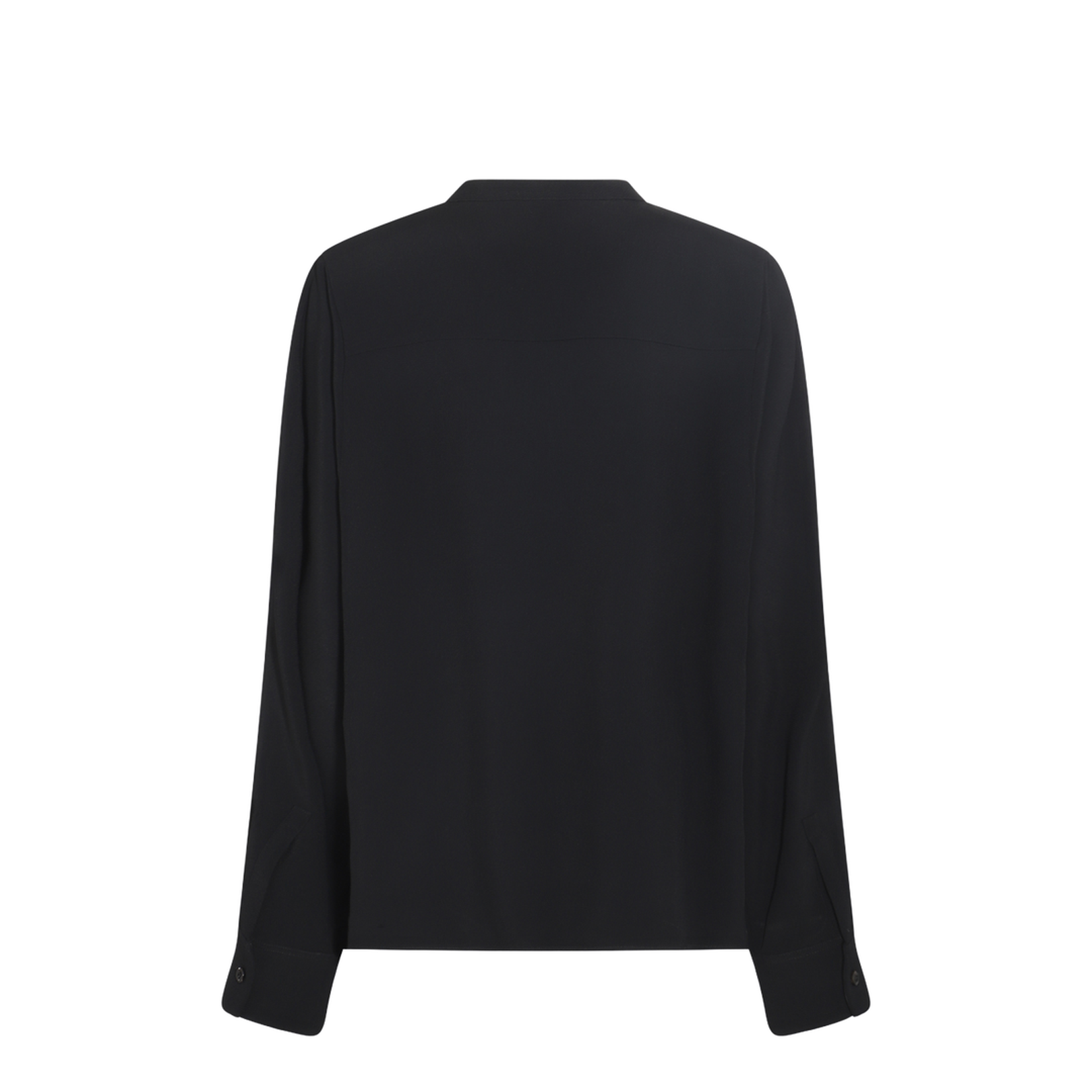 Black Viscose Blend Shirt