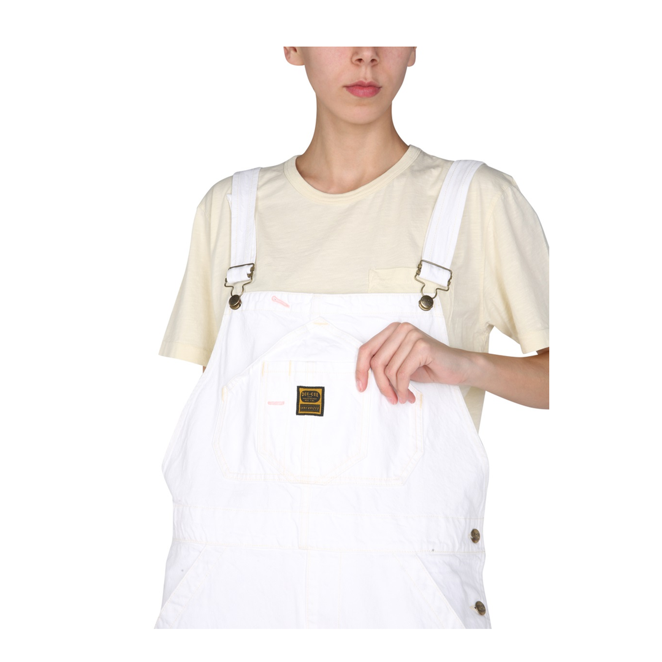 MAYFEYR - WASHINGTON DEE CEE - Denim Overalls - WDC87WHITE