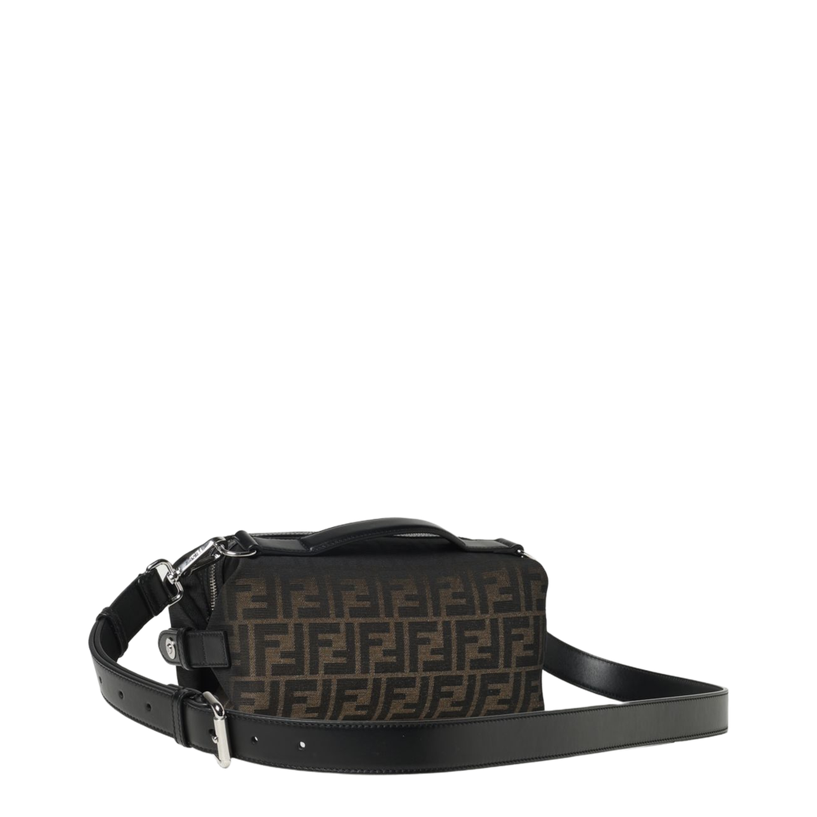 FF Medium Canvas Belt Bags - Brown