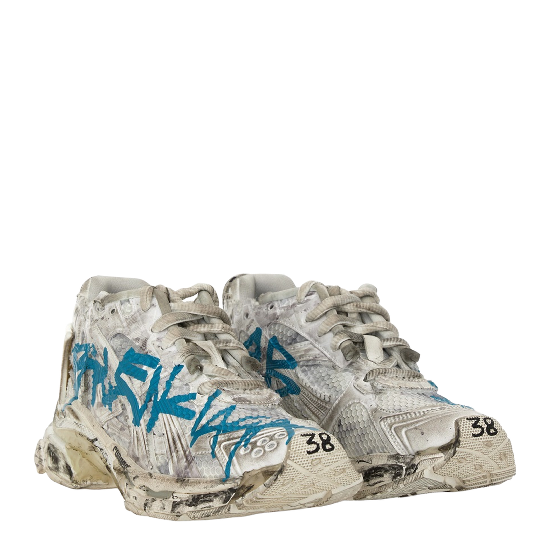 White Runner Sneakers