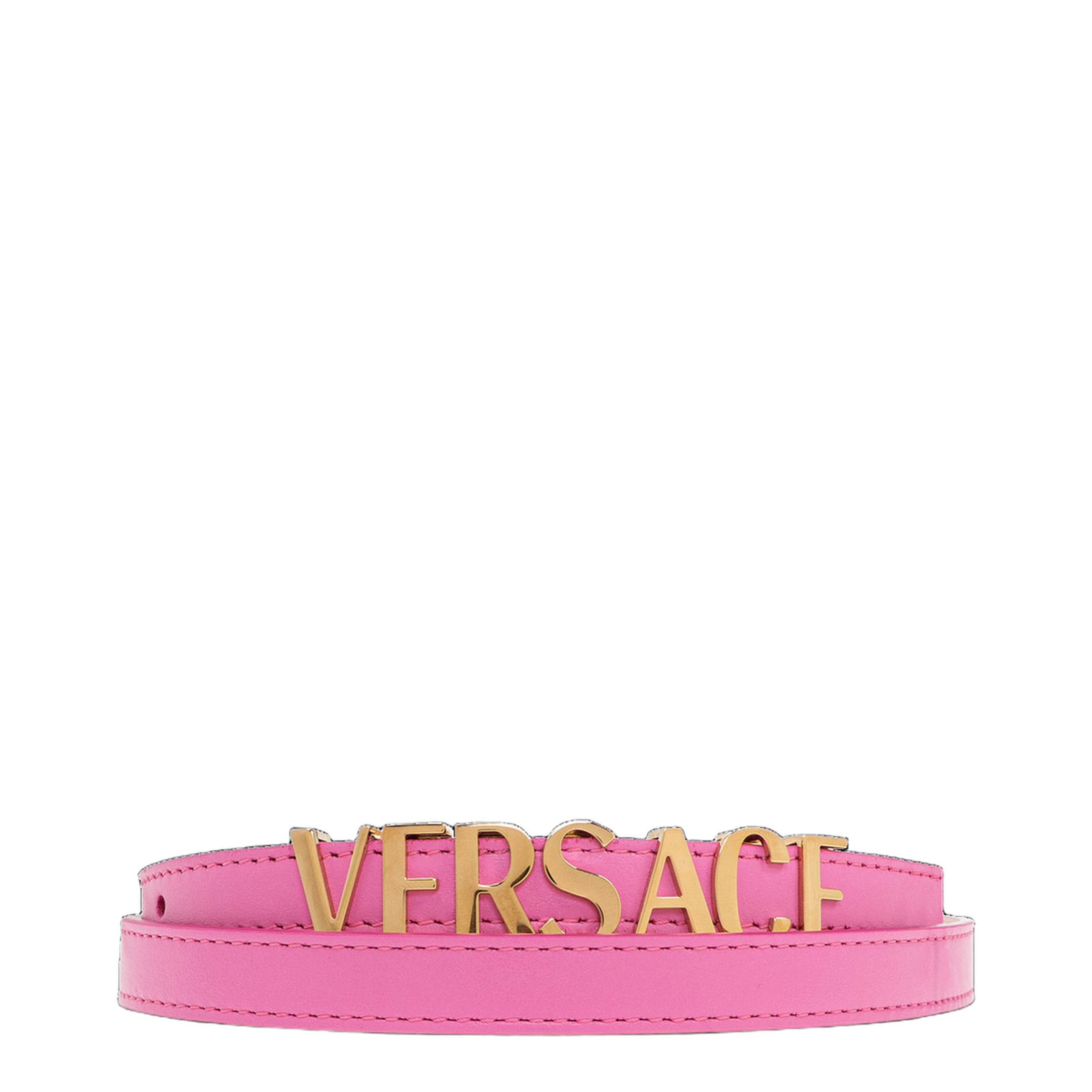 Women's Leather Belt Pink