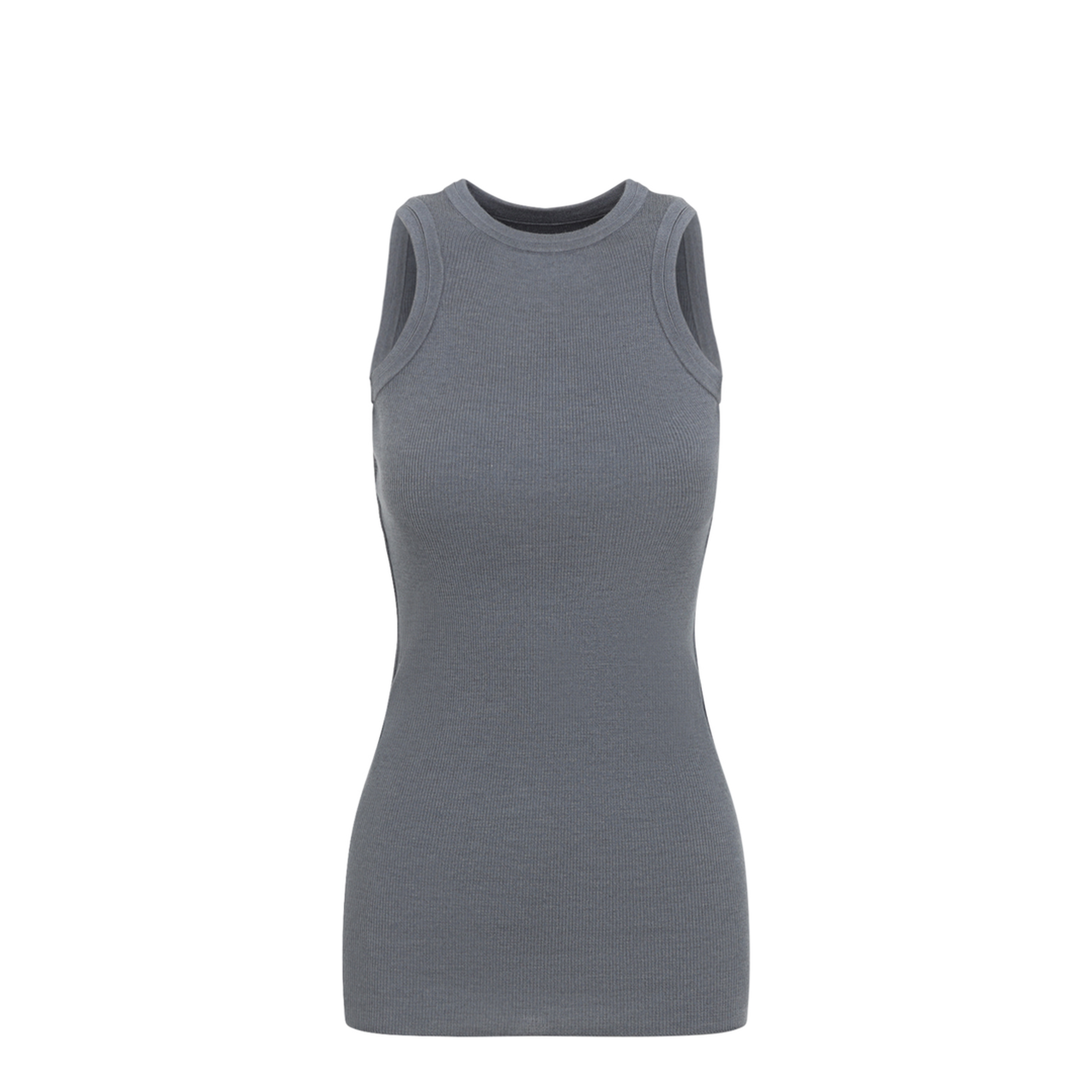 MAYFEYR - Phoebe Philo - Ribbed Tank Top - DK137KW0033