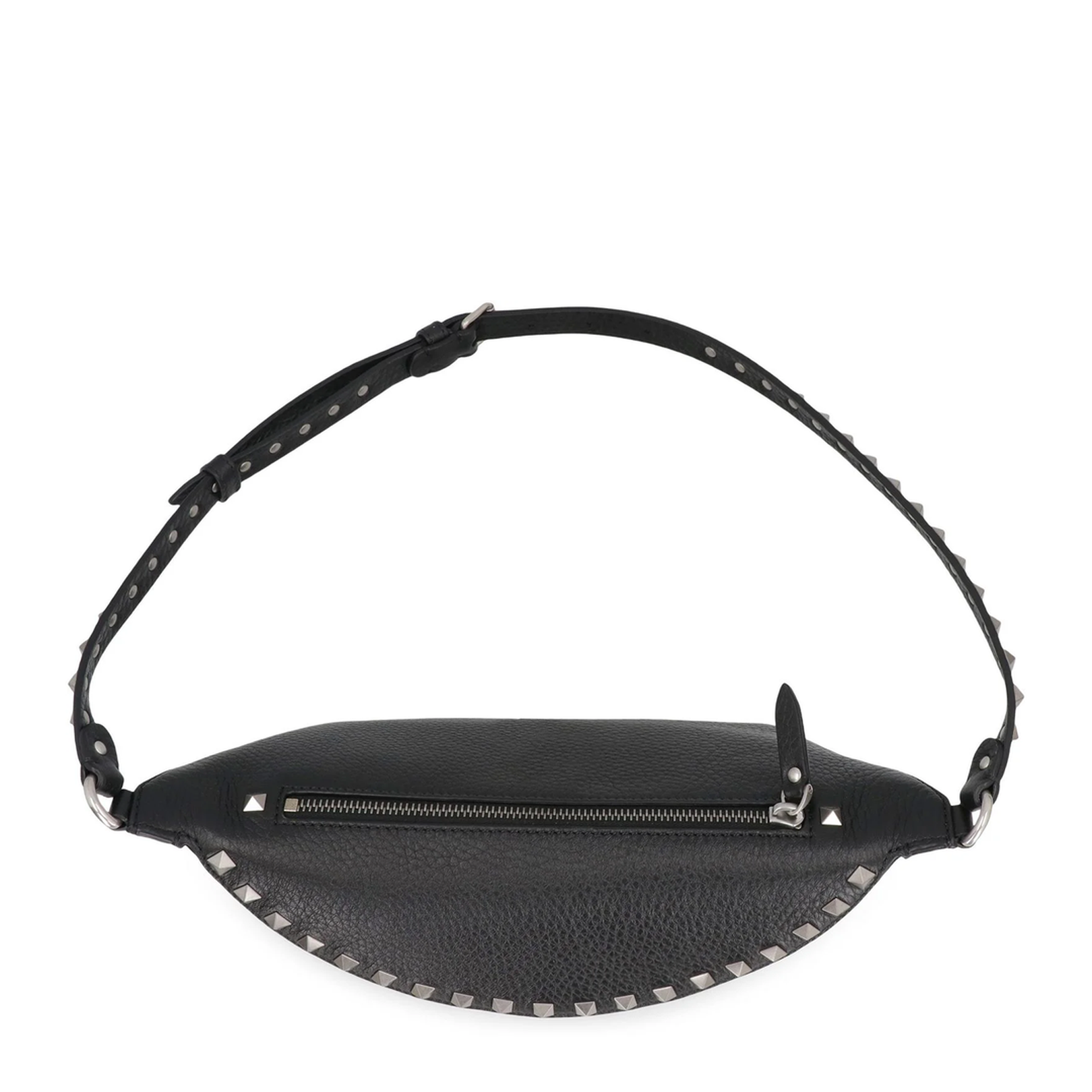 Rockstud Leather Belt Bag