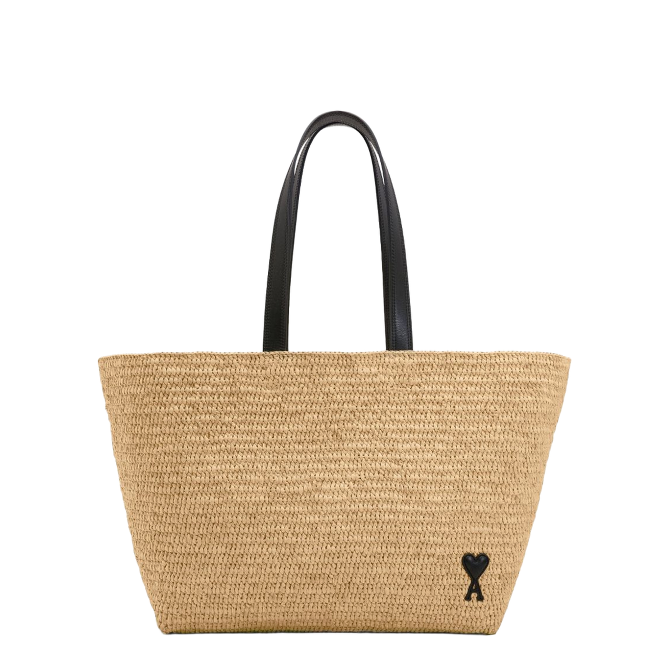 Ami de Coeur Raffia Tote Bag - Natural