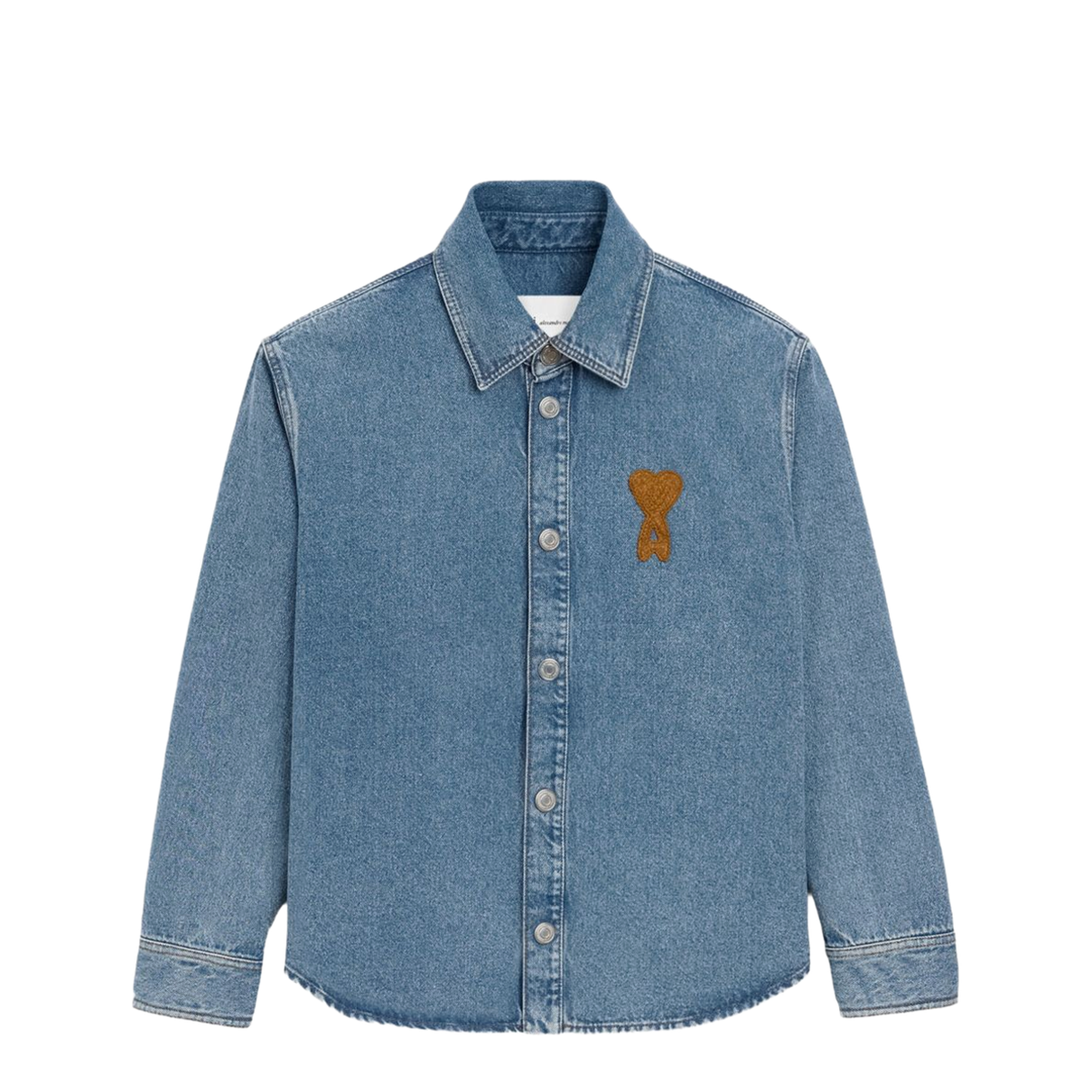 Denim Logo Overshirt