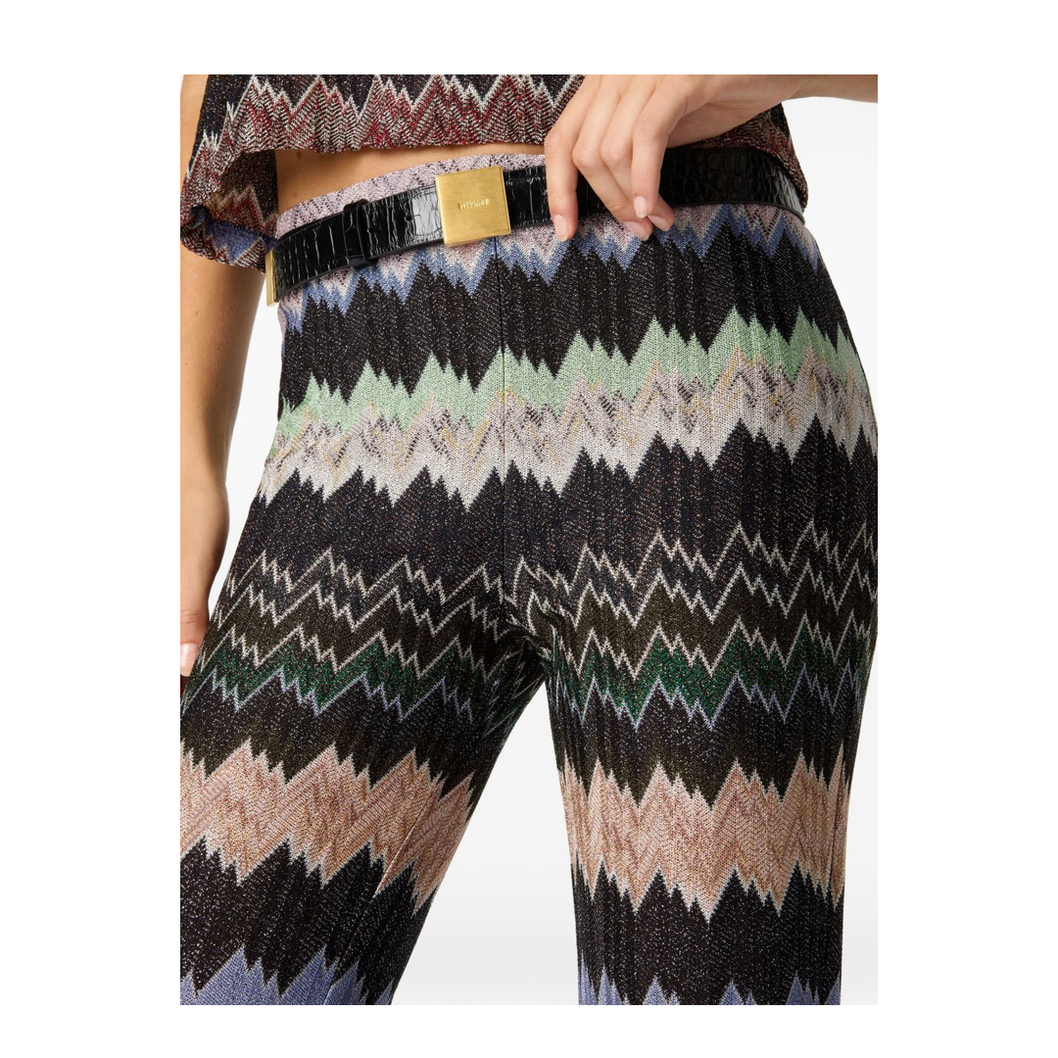 MAYFEYR - Missoni - Trousers Black - DS26SI0DBR014WSM9YN