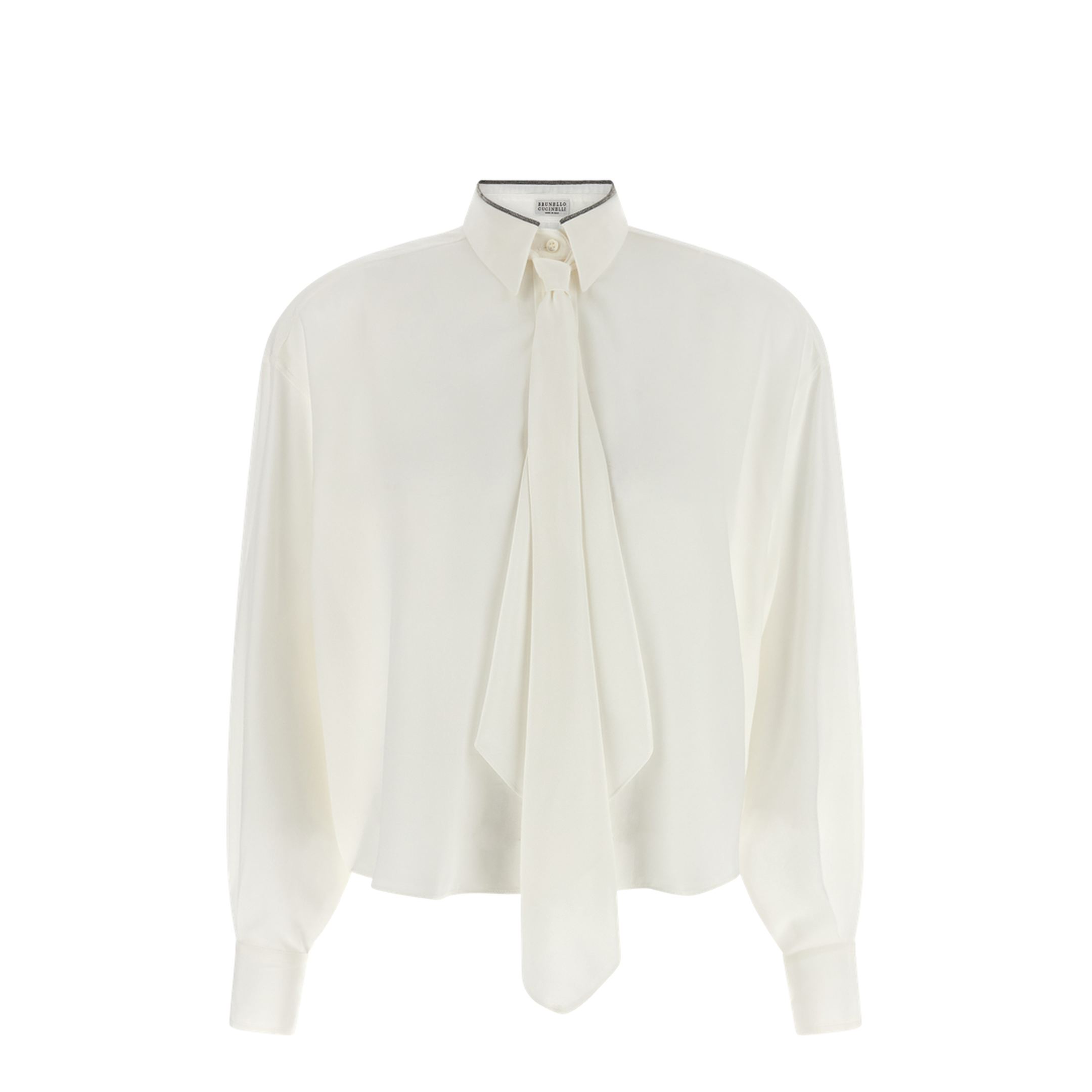 MAYFEYR - Brunello Cucinelli - Shiny Collar Shirt - MP993M3A26C600