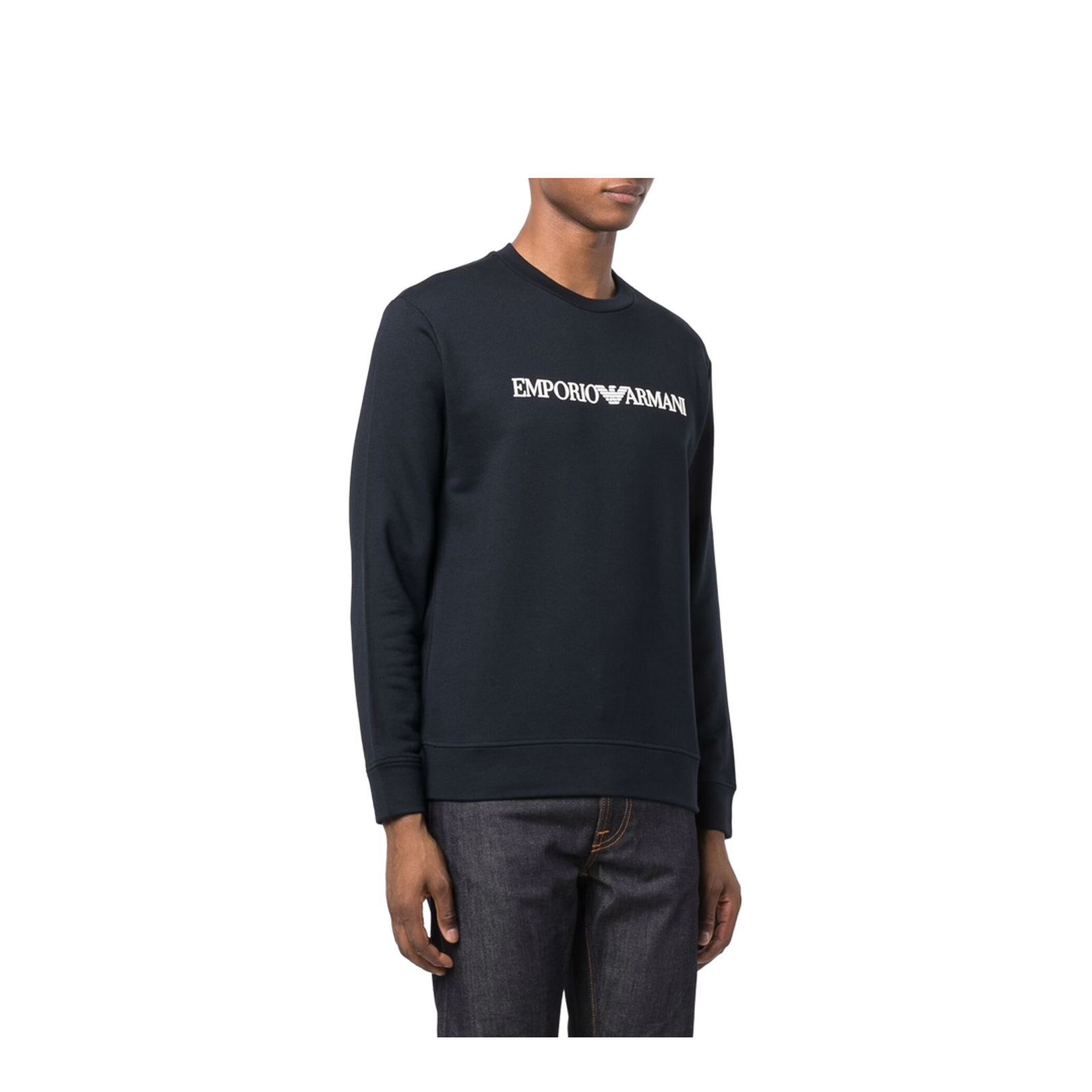 Modal-blend Sweatshirt with Logo Print