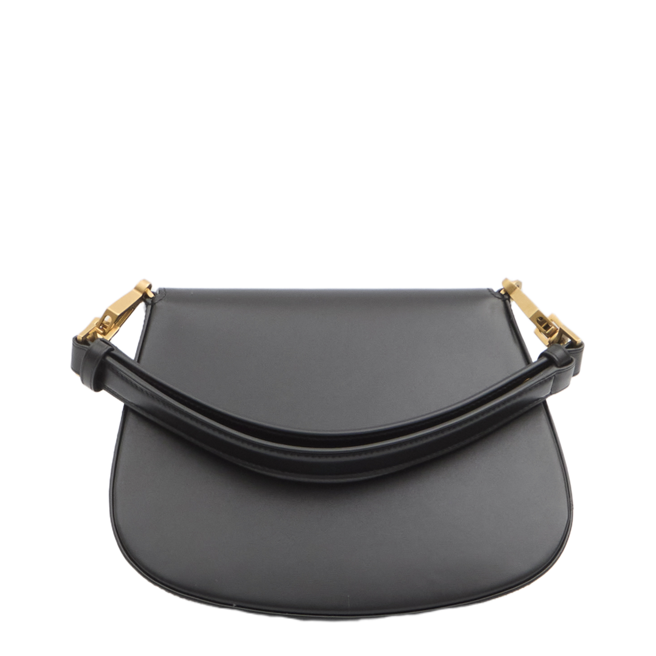 Voltaire Leather Top Handle Bags - Black