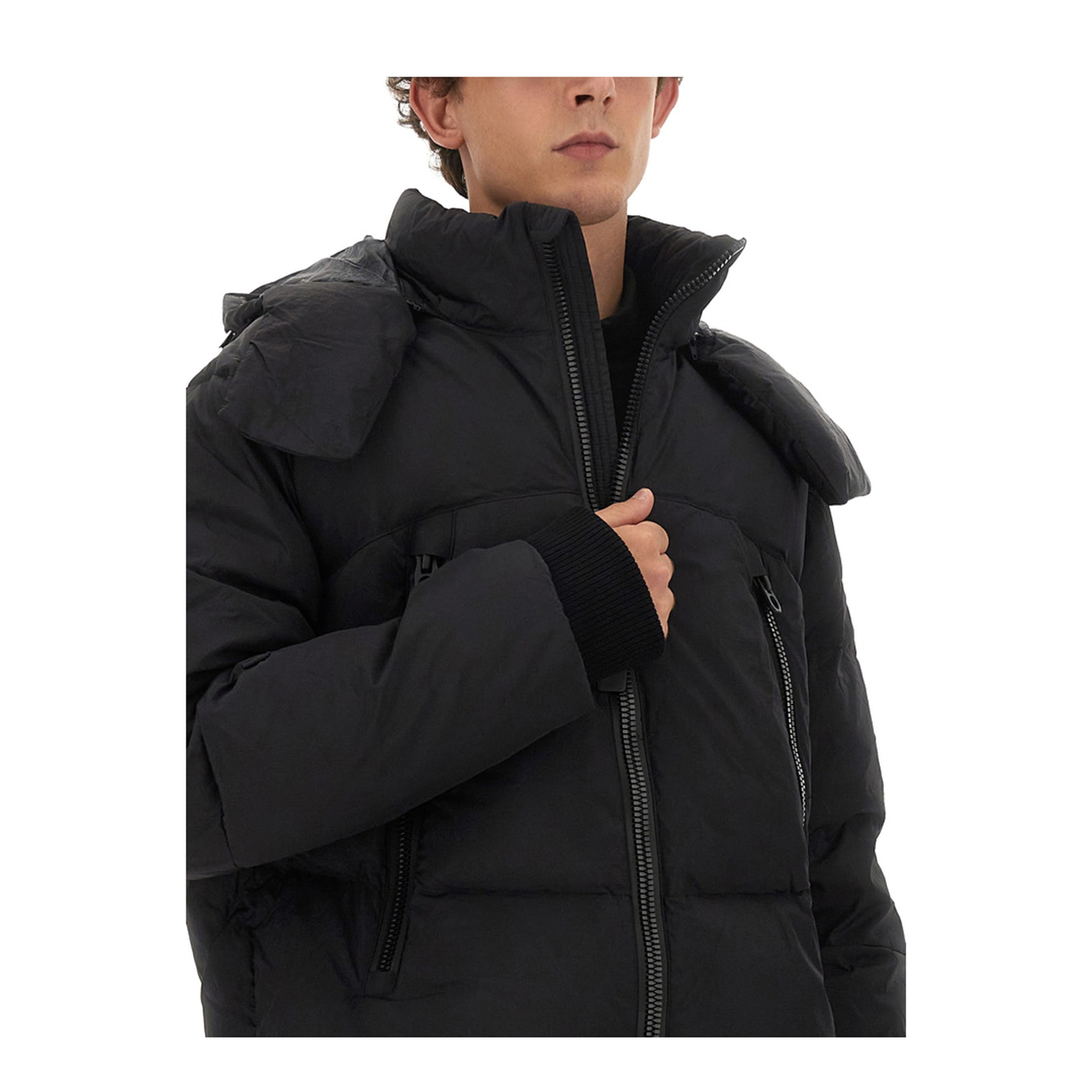 MAYFEYR - JG1 - Jacket With Zip - JGM01BLACK