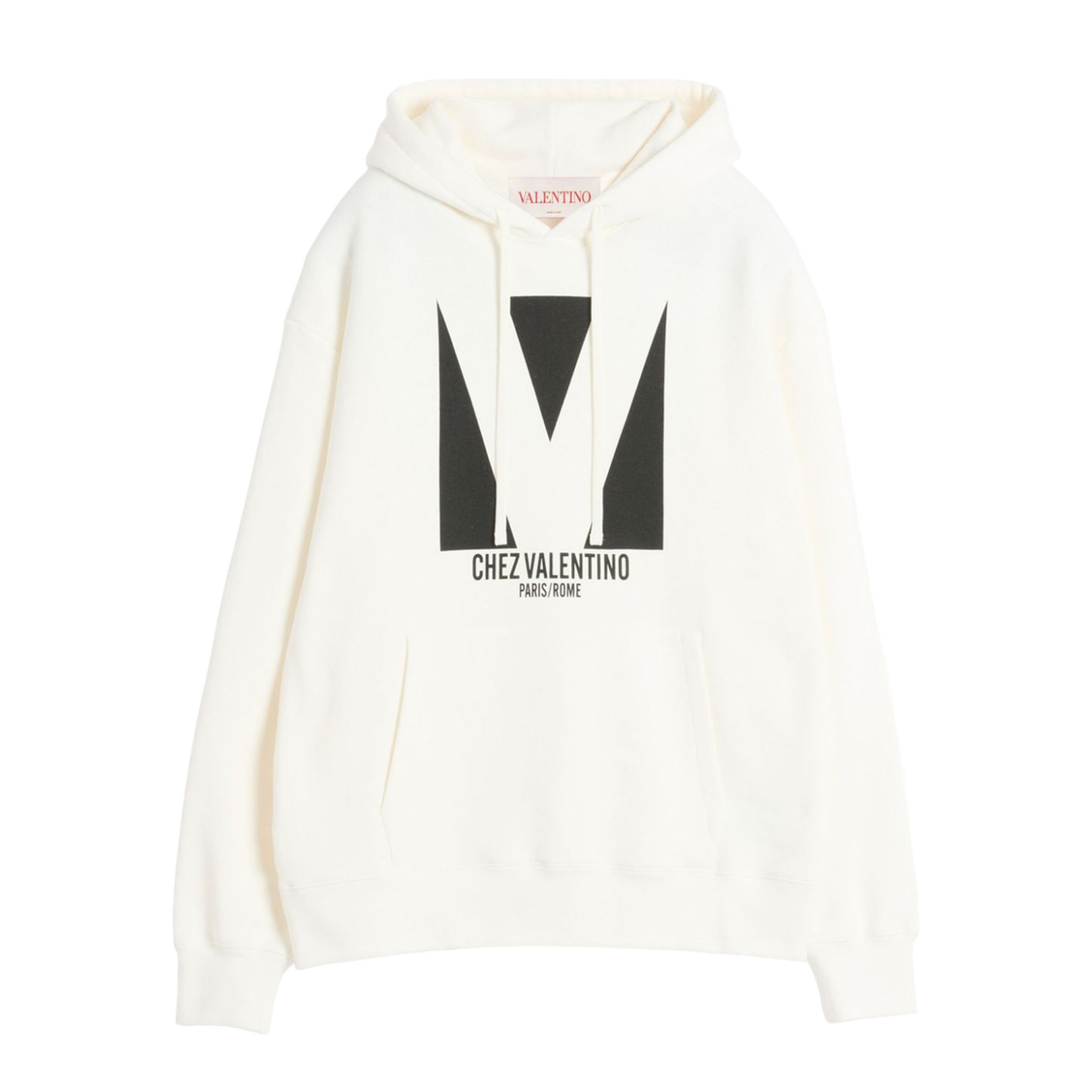 Ivory Slouchy Hooded Sweater