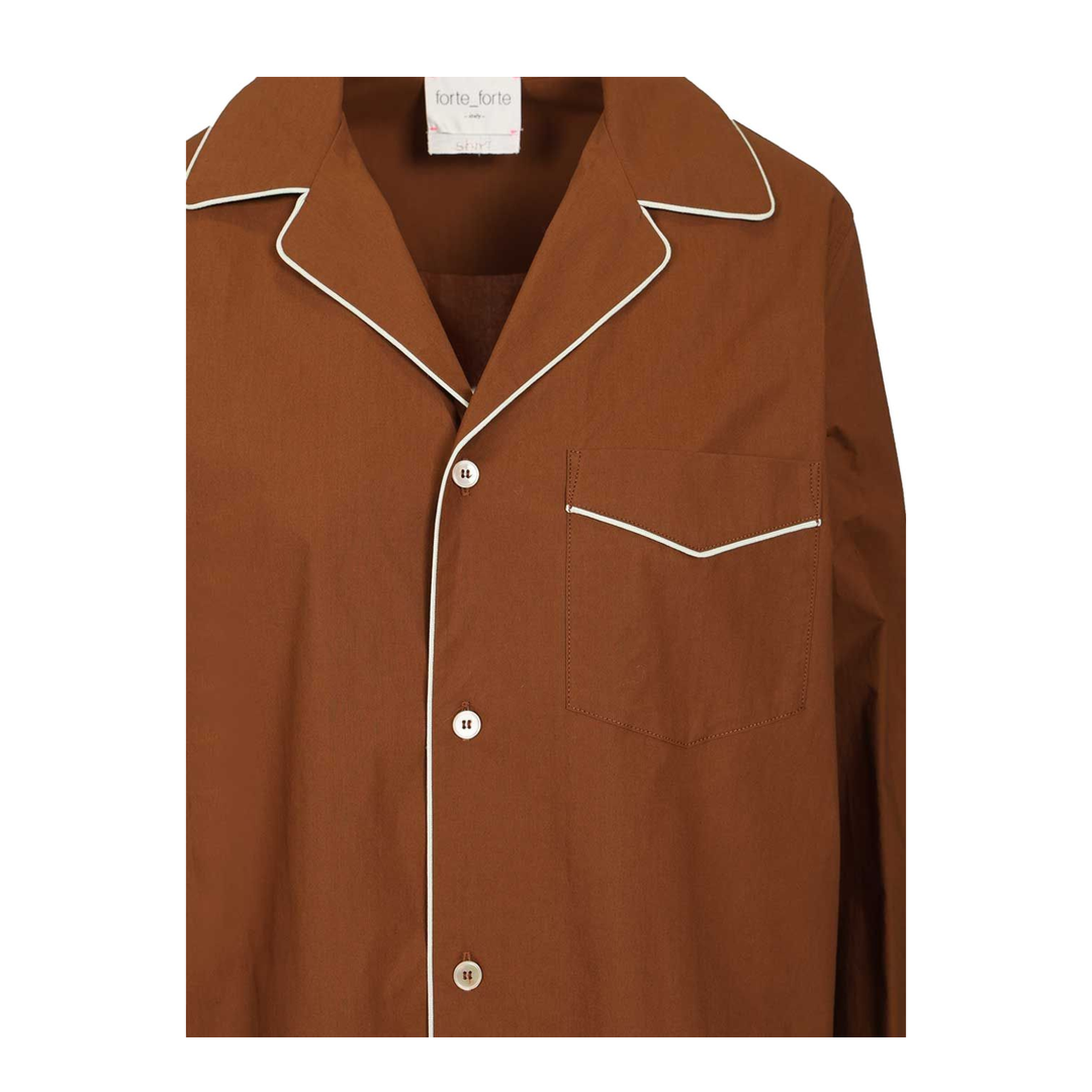 MAYFEYR - Forte Forte - Shirts Brown - 14832MYSHIRTCHOCOLATE
