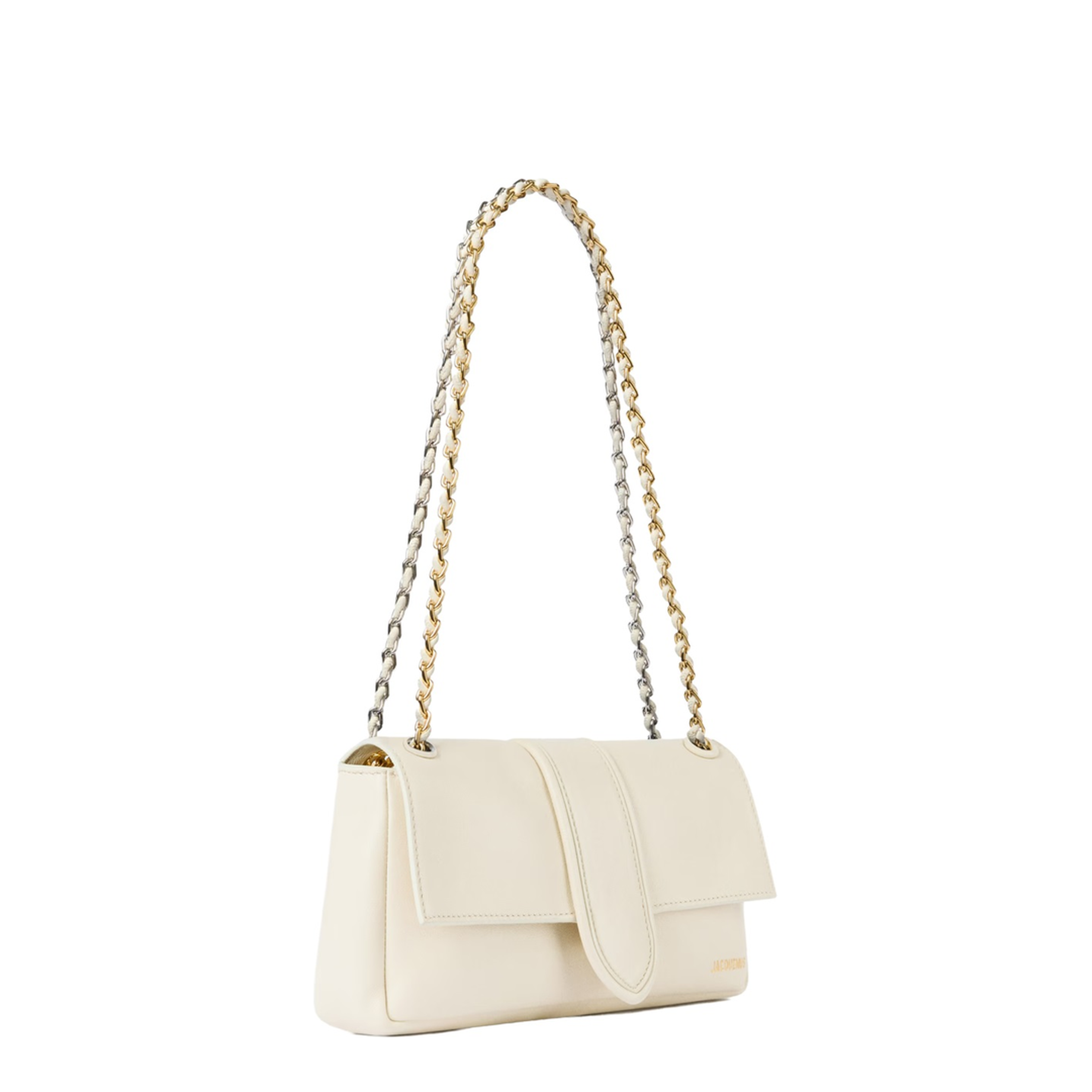 Le Bambino Chaîne Shoulder Bag - Light Ivory