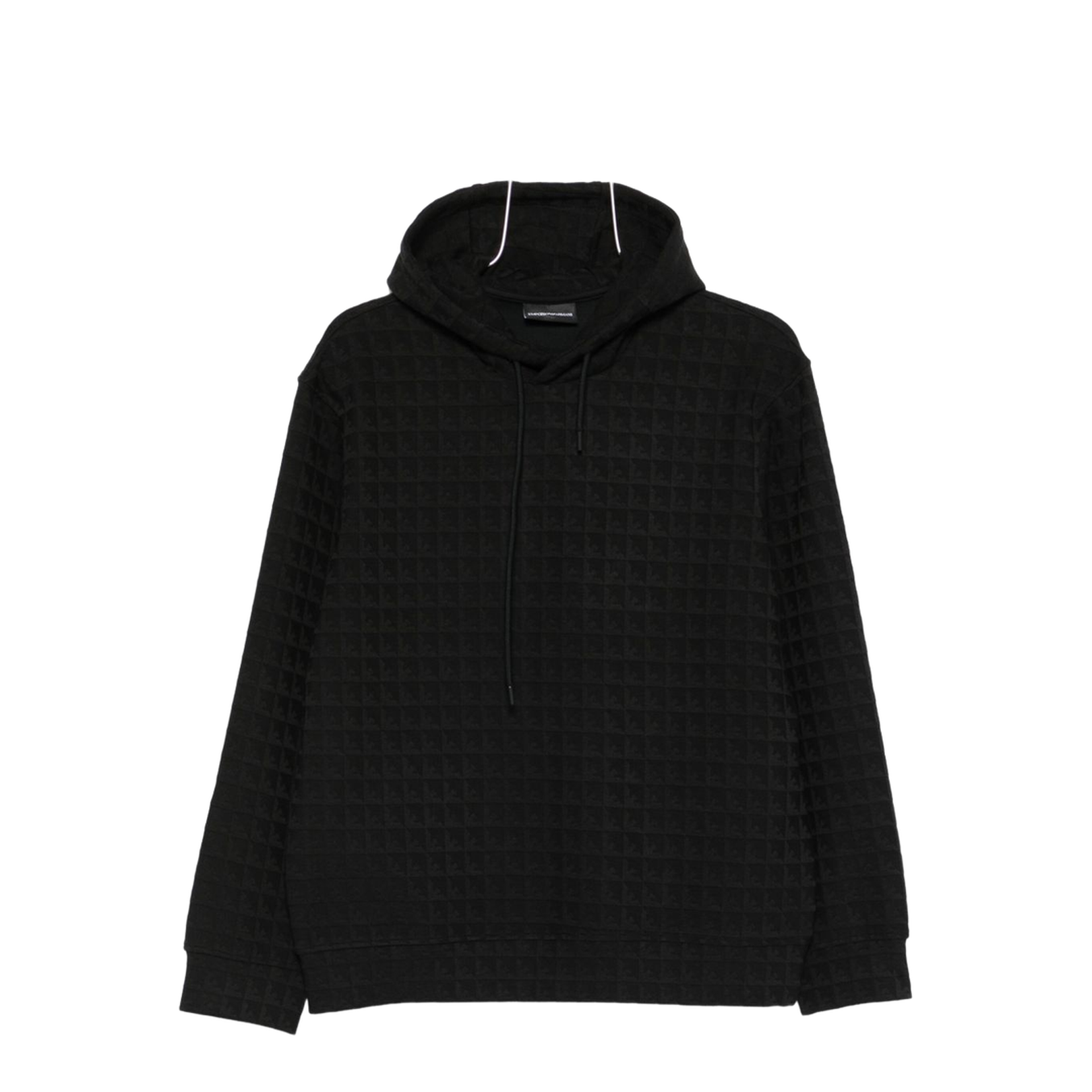 Lyocell-blend Jacquard Jersey Hooded Sweatshirt