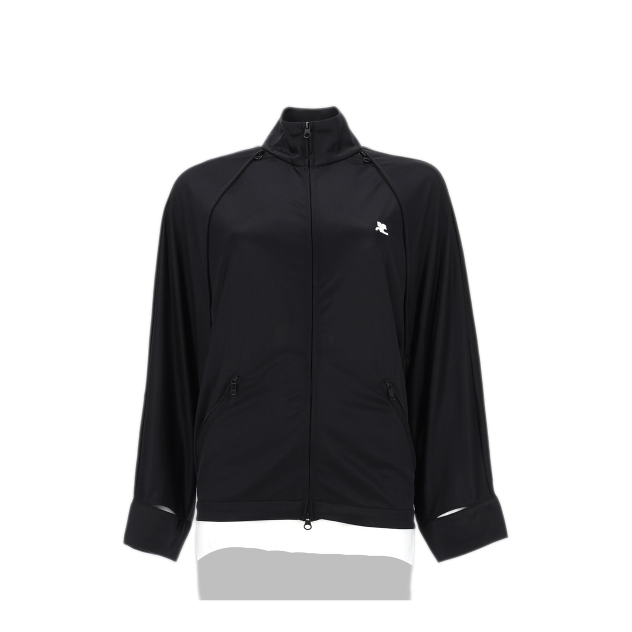 MAYFEYR - Courreges - Track Jacket With Cut Out Sleeves - 226JVE167JS01959999