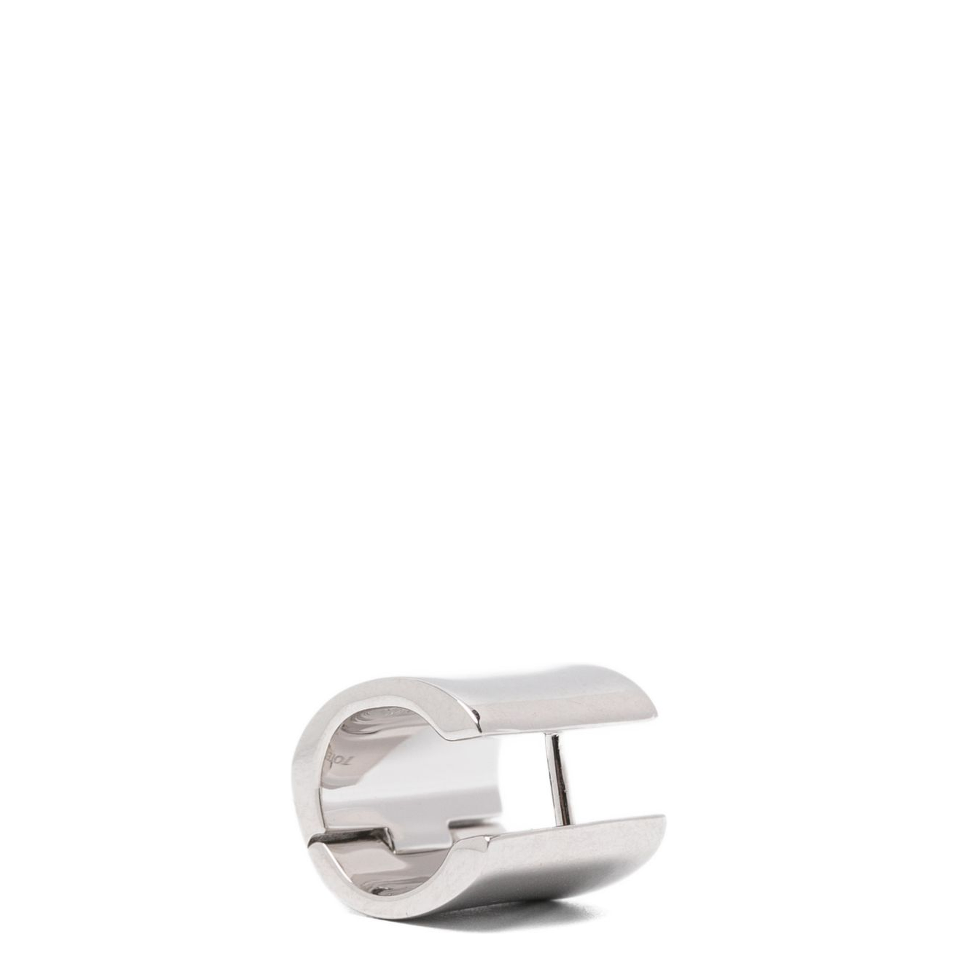 Petite Signature Hoop Earrings in Blue