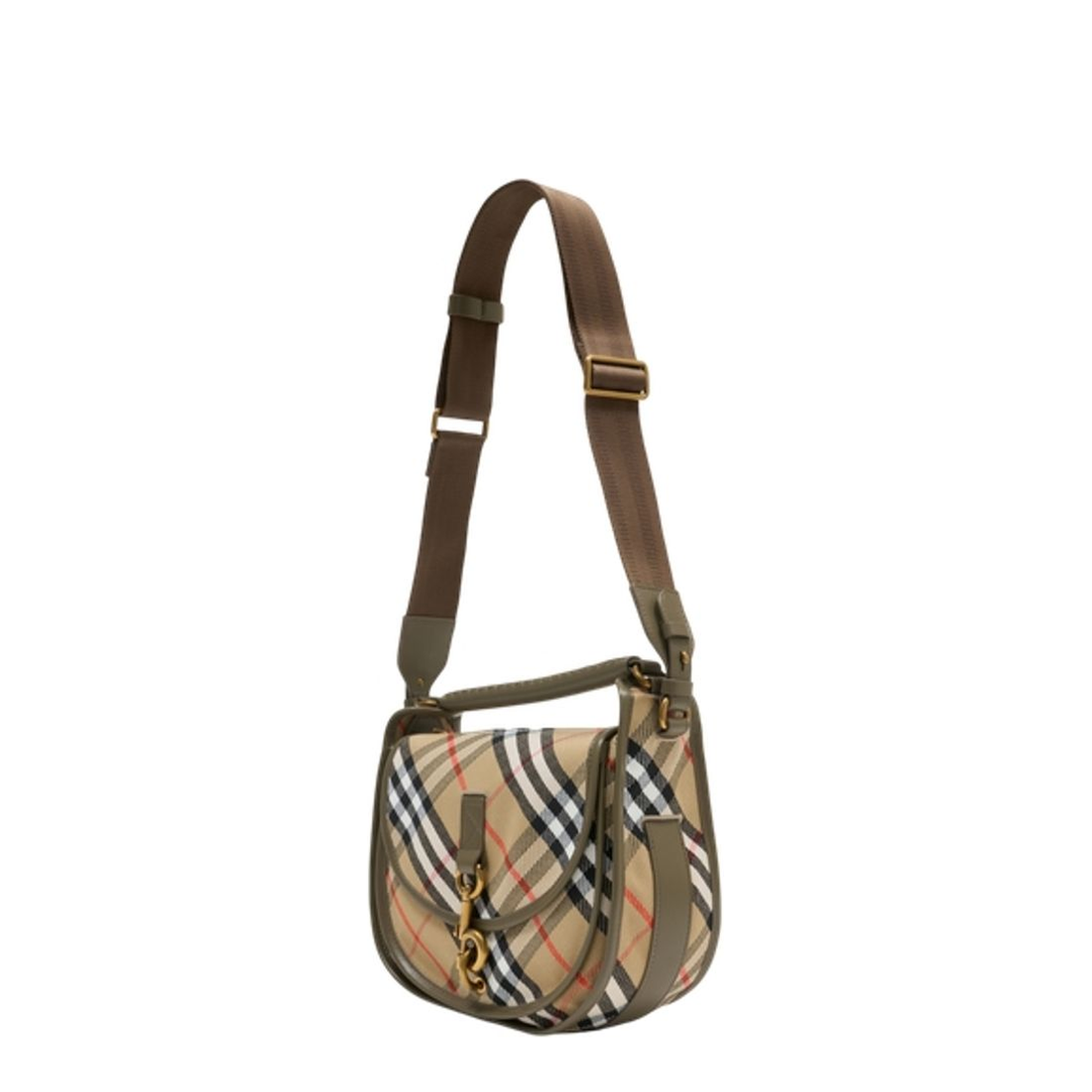 MAYFEYR - Burberry - Embroidered Fabric B Clip Handbag - 8120780B9368