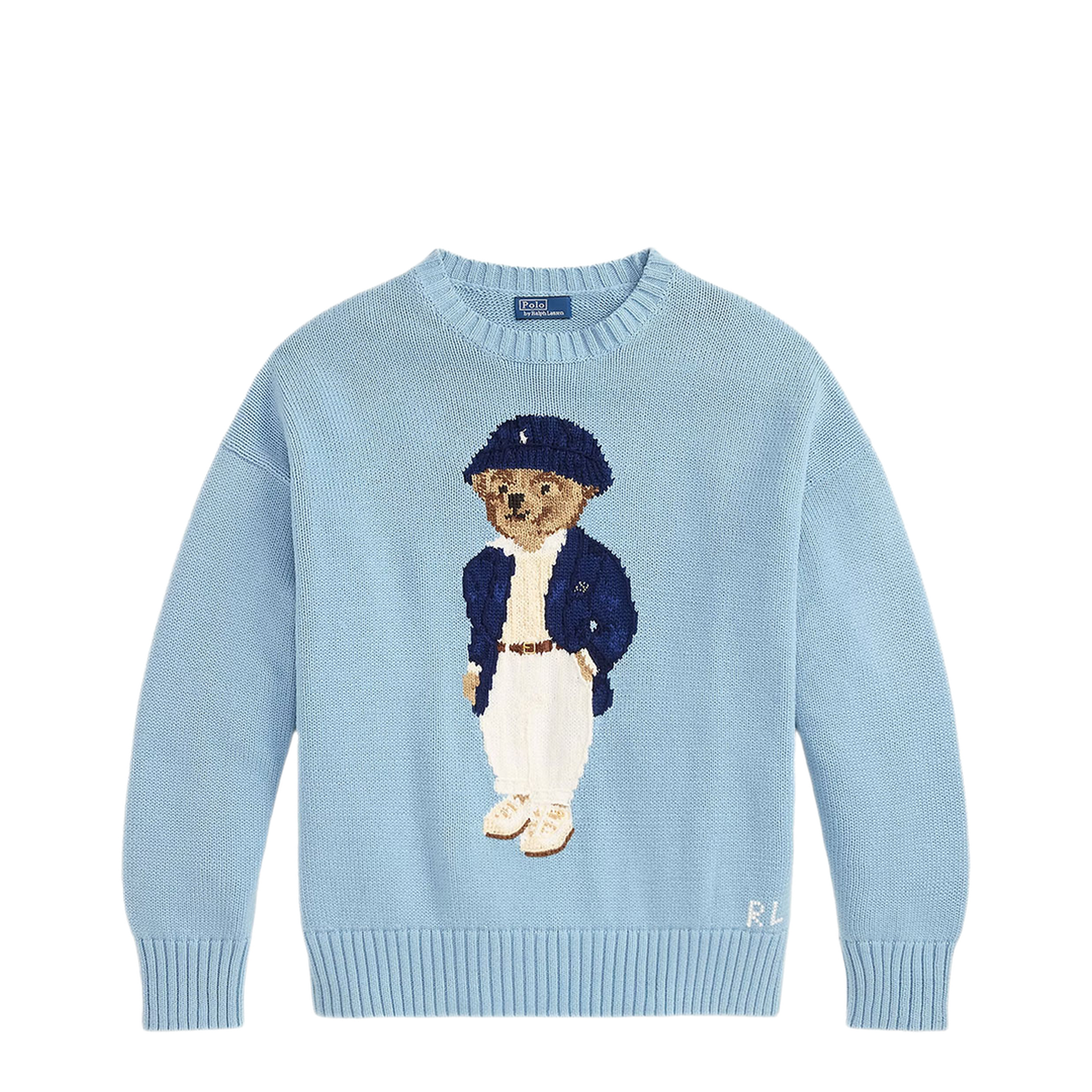 MAYFEYR - Polo Ralph Lauren - Polo Bear Oversized Cotton Jumper - 211B17743001