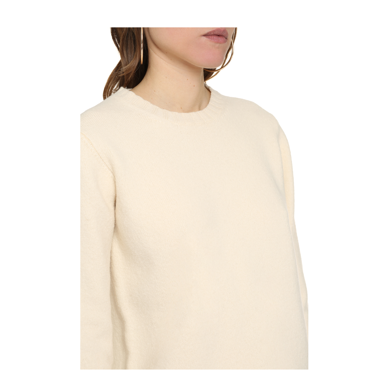 Crew-Neck Wool Sweater