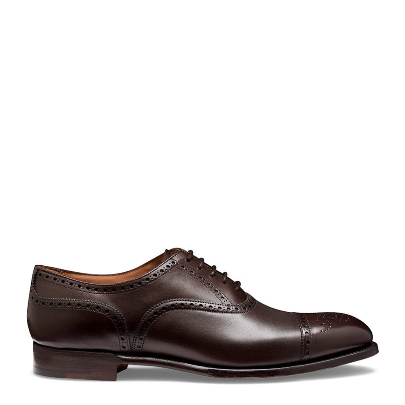 Wilfred Oxford Semi Brogue Calf Leather Shoes