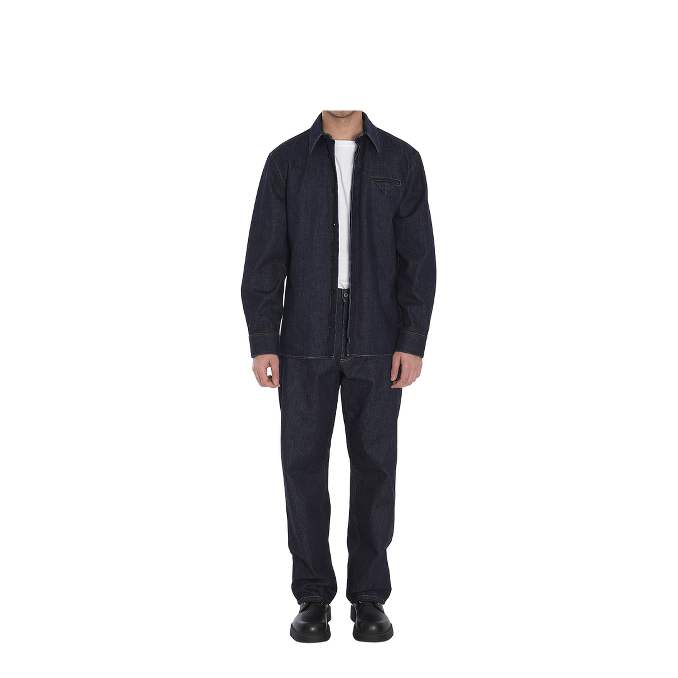 MAYFEYR - Bottega Veneta - Indigo Denim Shirt - 813523V0W204245